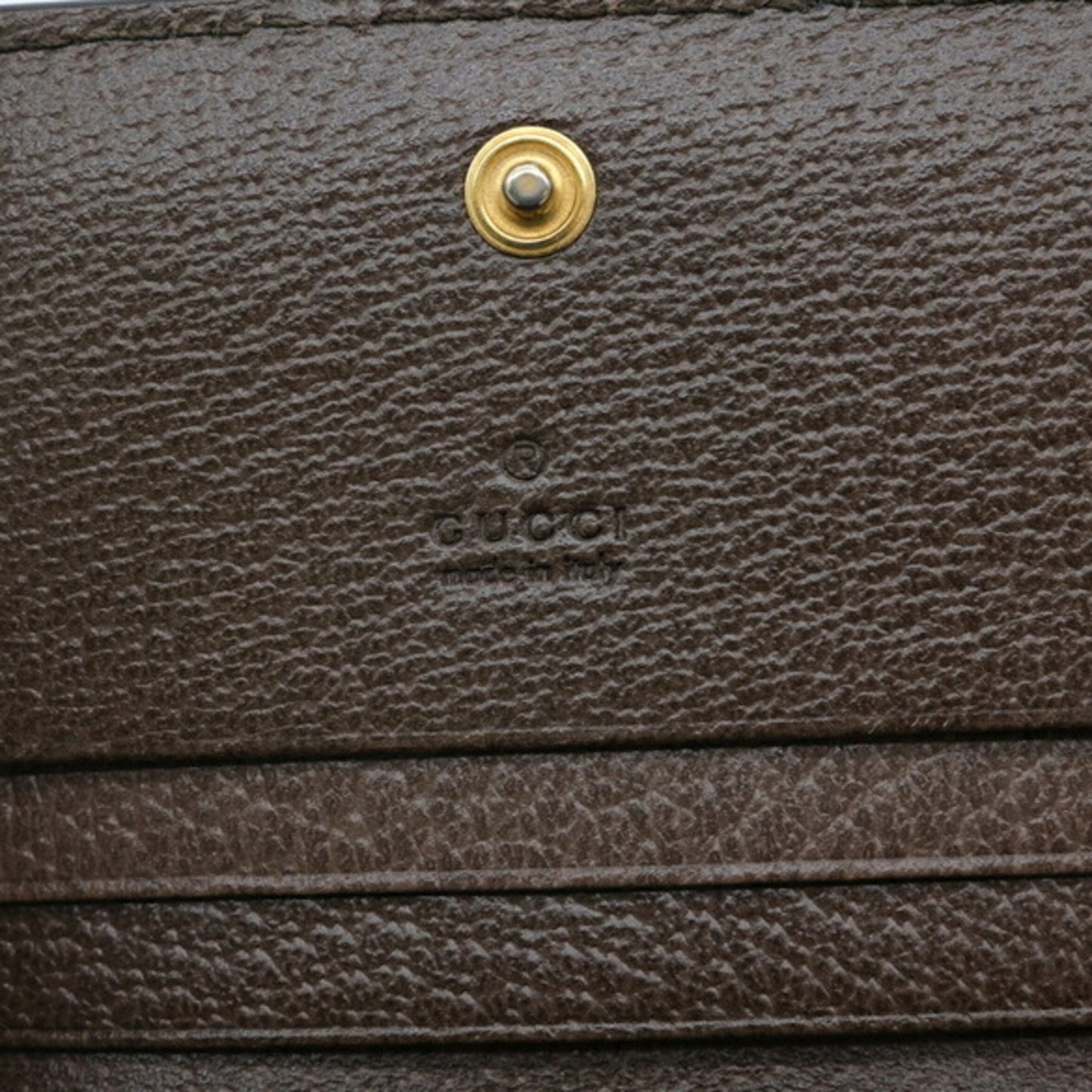 Gucci Beige Brown Multi-Color Gg Supreme Wallet (Bi-Fold) ( )