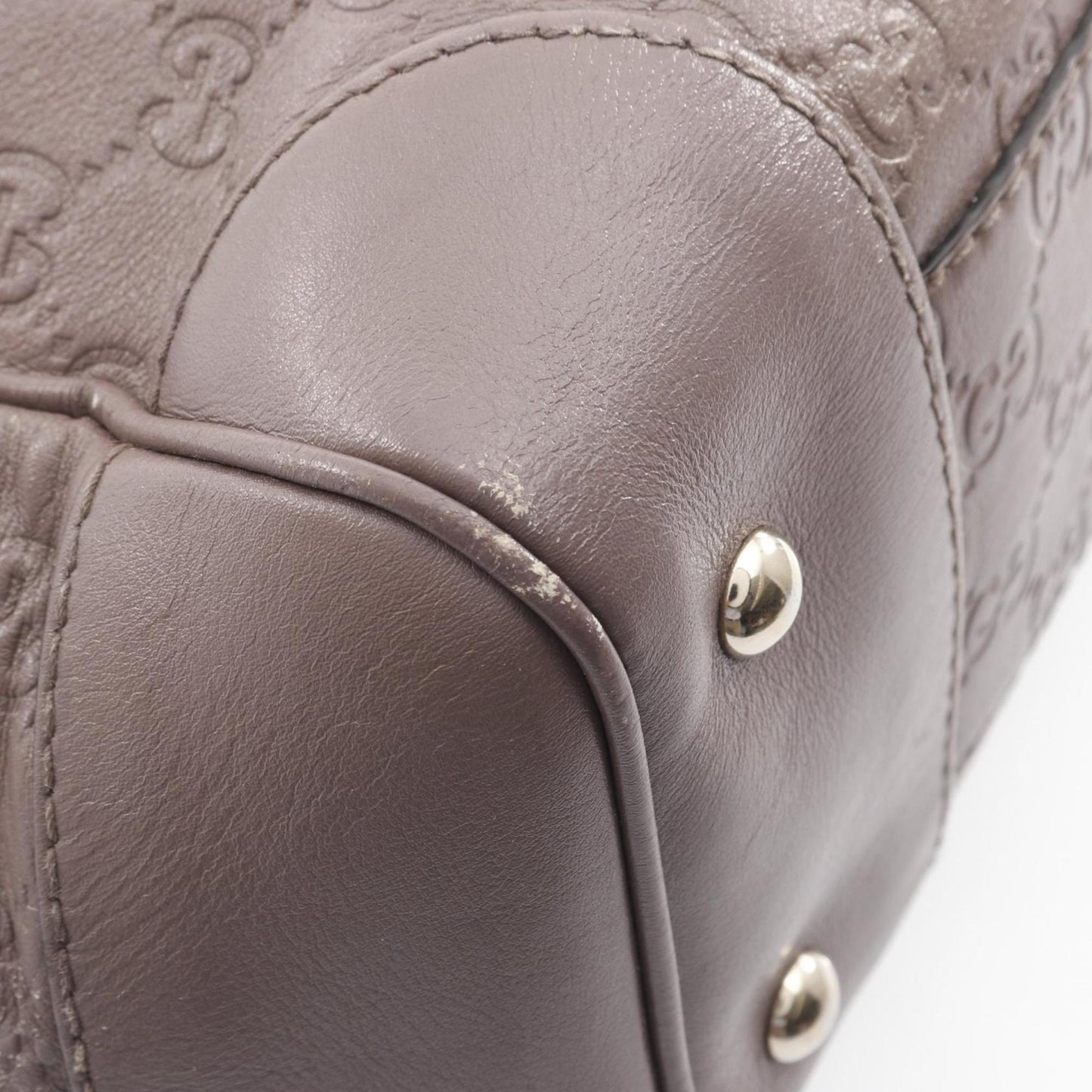 Gucci Pink Leather Tote Bag ( )