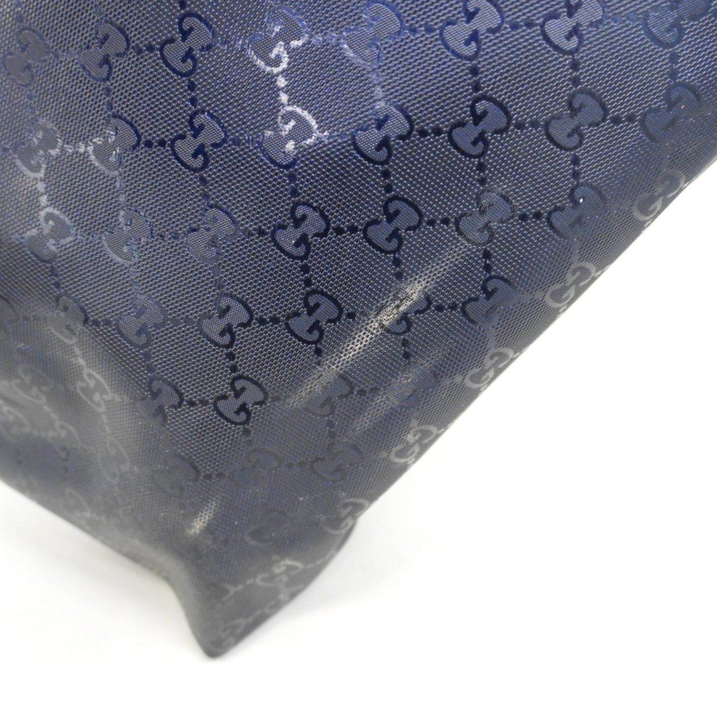 Gucci Purple Pvc Tote Bag ( )