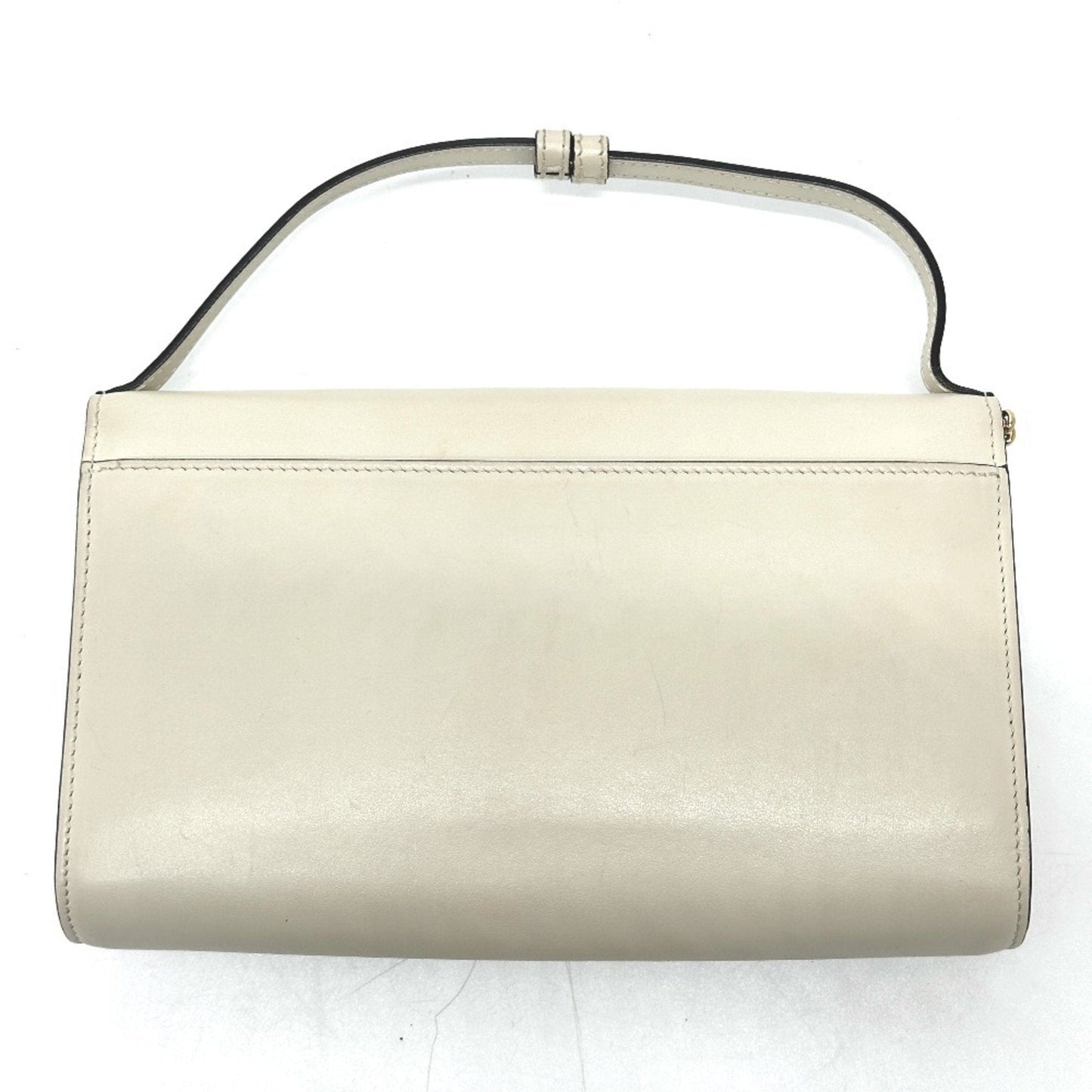 Gucci Off-White Leather Shoulder Bag ( )