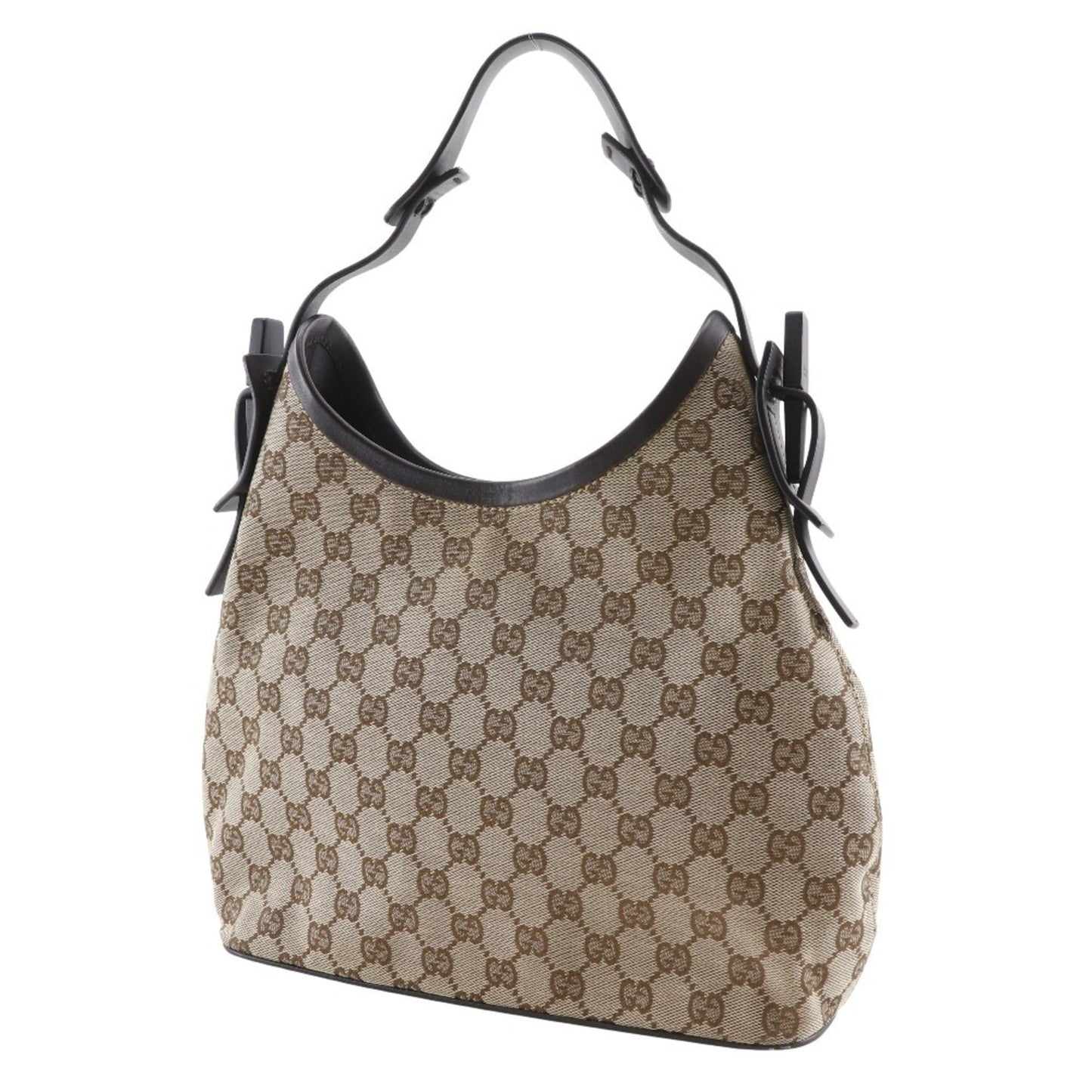 Gucci Brown Gg Canvas Shoulder Bag ( )