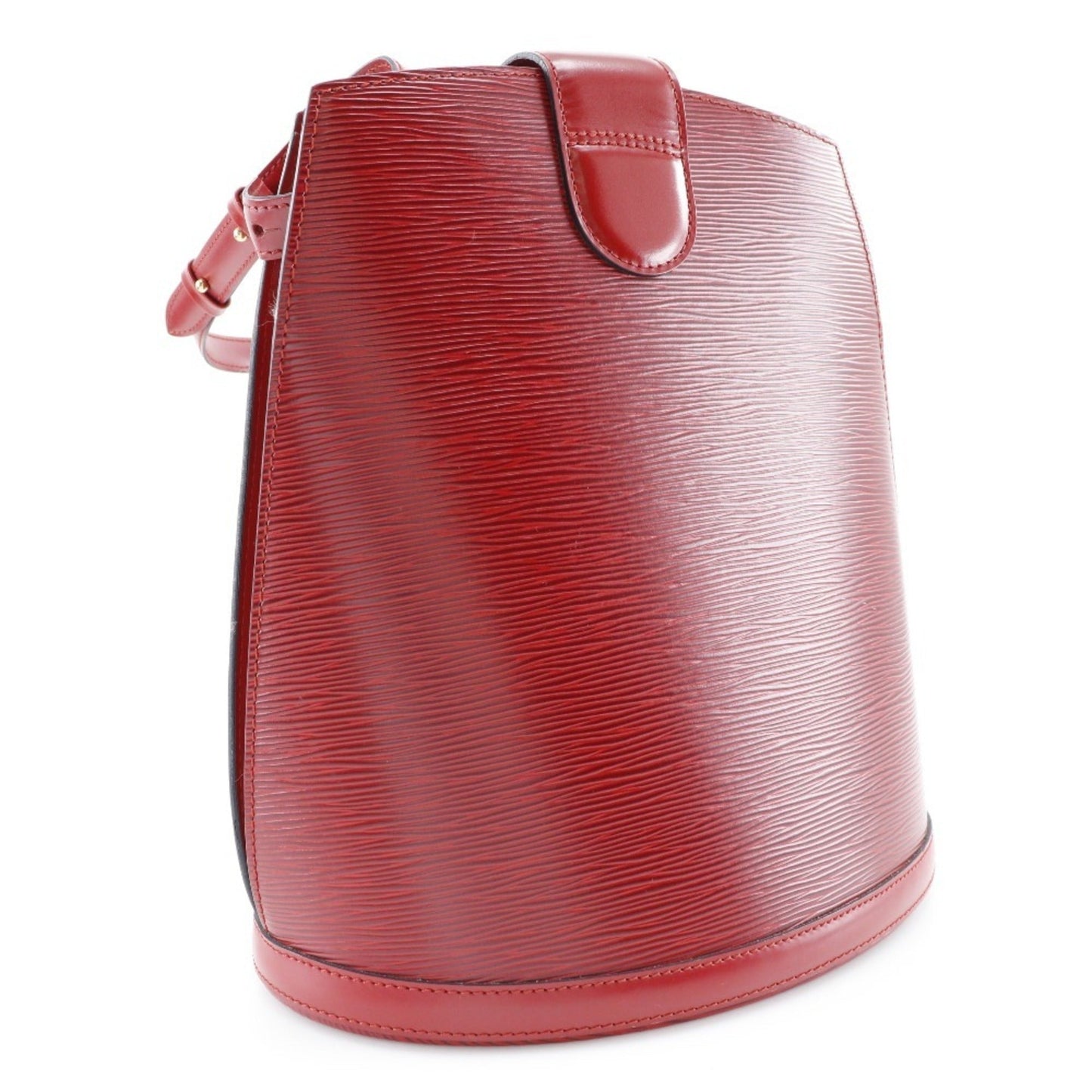 LOUIS VUITTON Cluny Shoulder Bag M52257 Epi Leather Castilian Red VI0995 Women's
