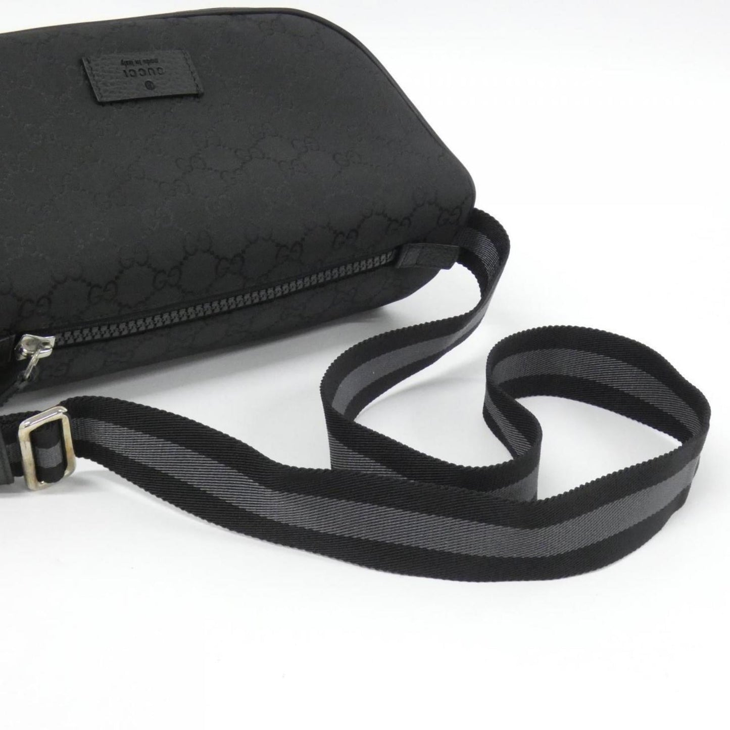 Gucci Guccissima Black Shoulder Bag ( )