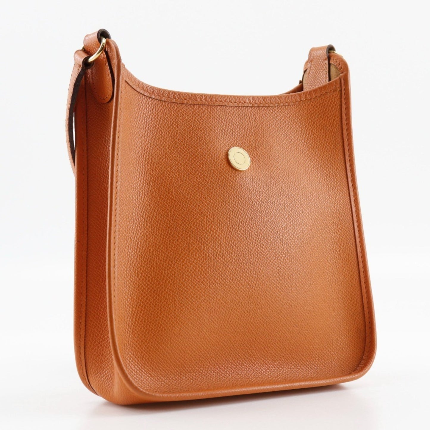 Hermes Orange Epsom Leather Shoulder Bag ( )