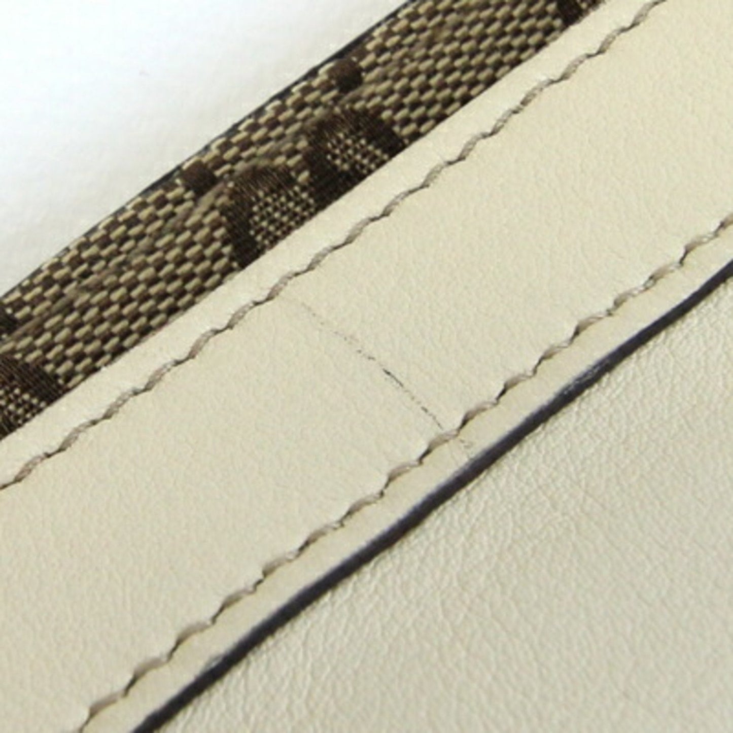Gucci Abbey Ivory Leather Tote Bag ( )
