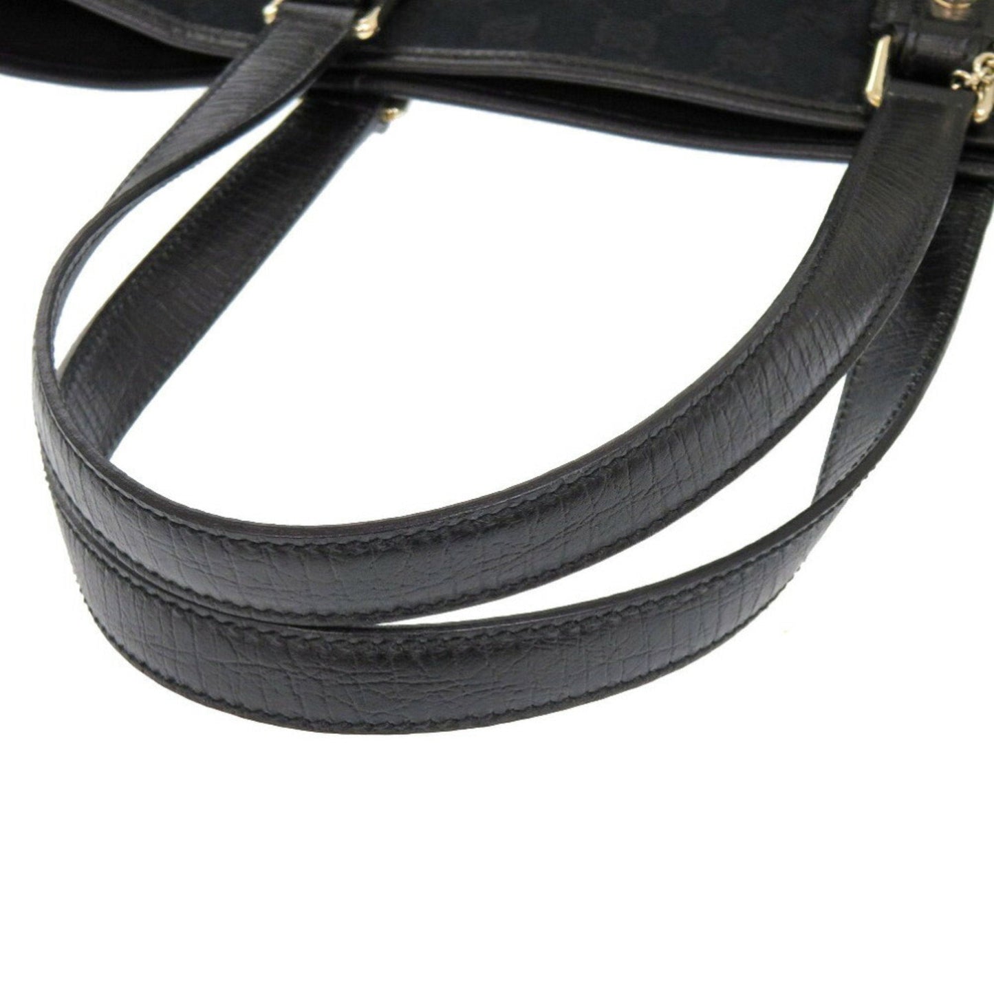 Gucci Black Green Canvas Tote Bag ( )
