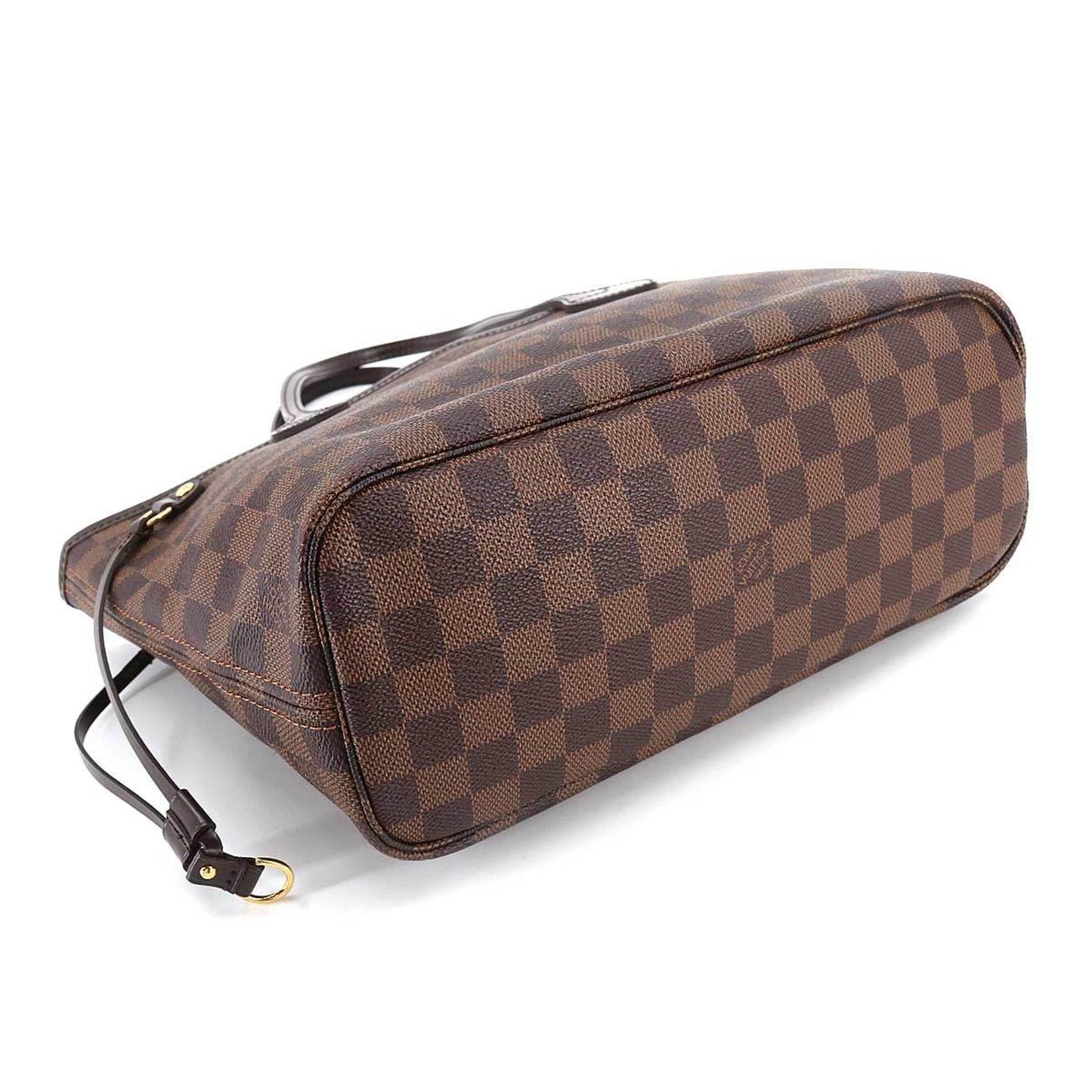 LOUIS VUITTON Damier Neverfull PM Tote Bag Ebene Brown