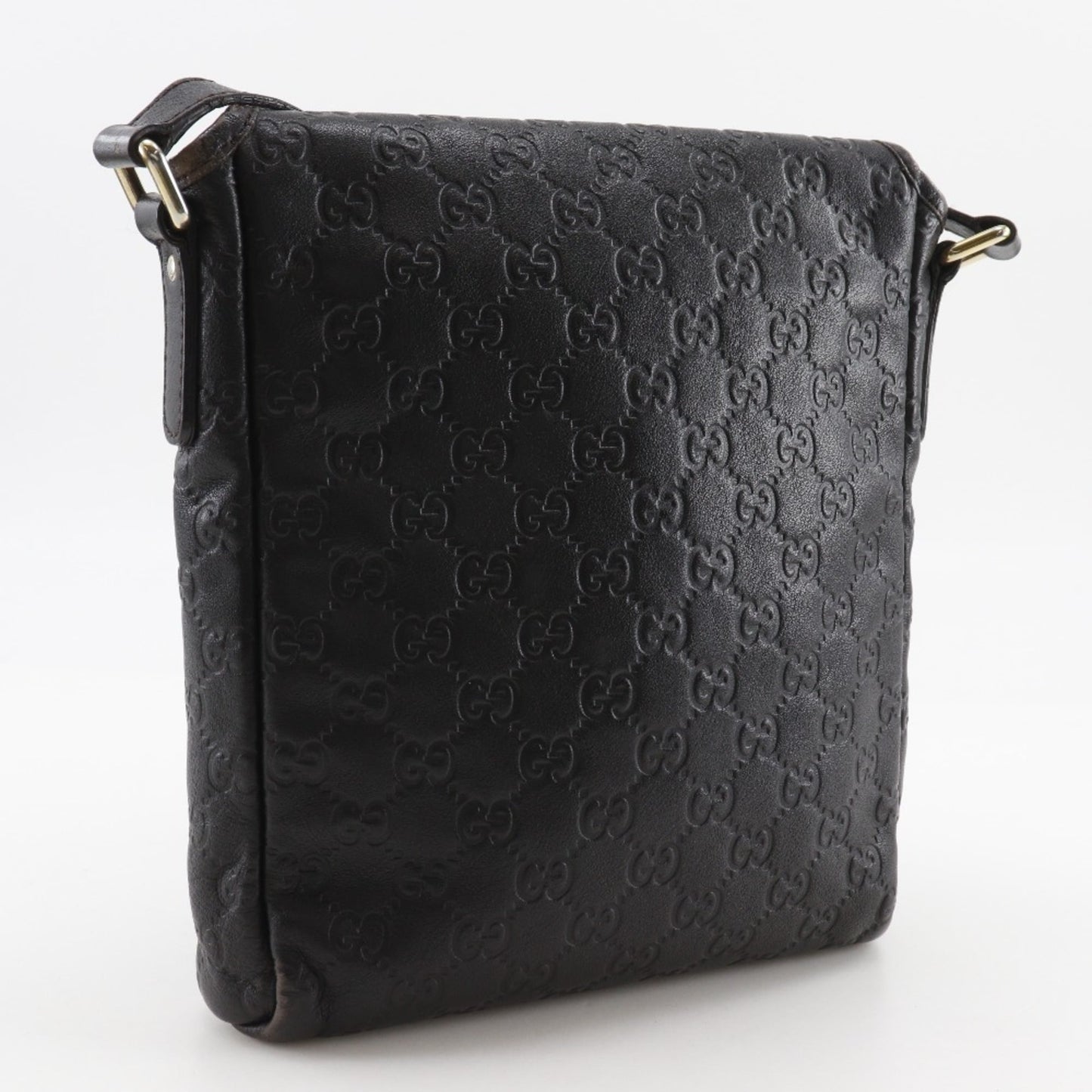 Gucci Brown Leather Shoulder Bag ( )