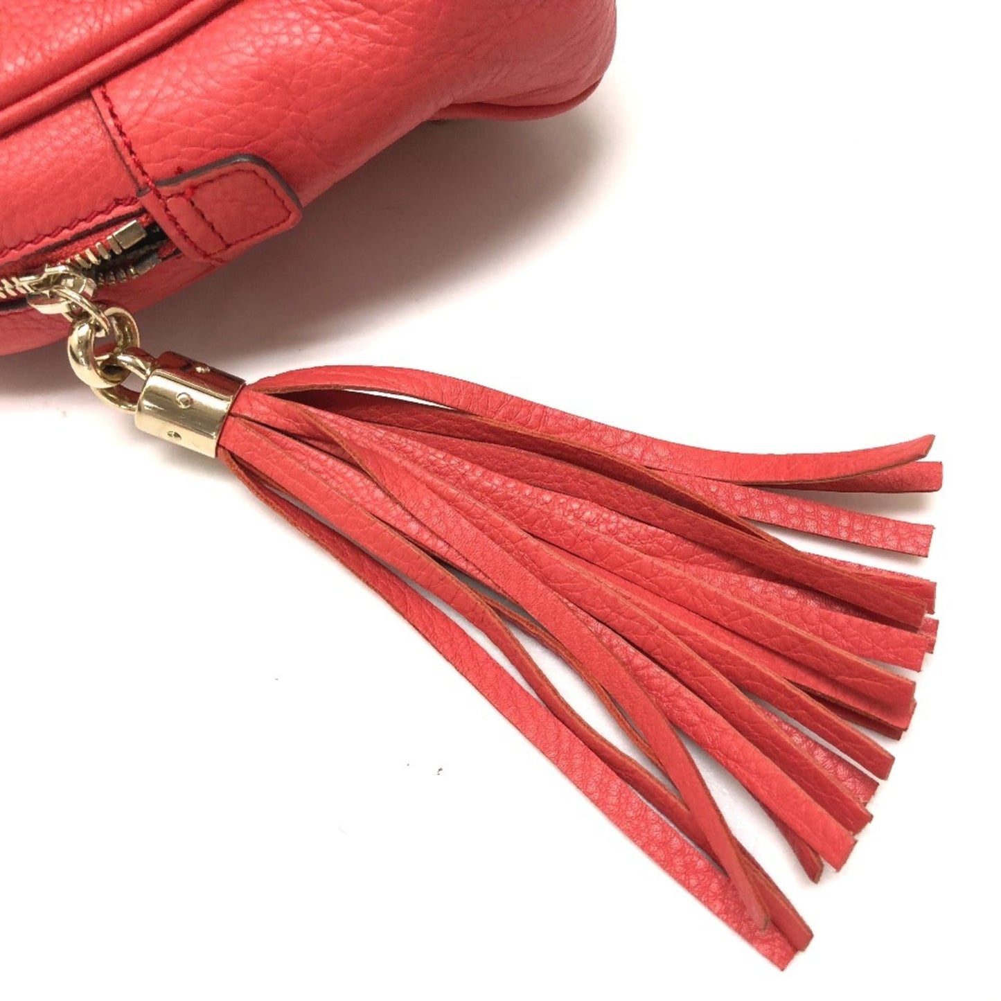 Gucci Soho Pink Leather Shoulder Bag ( )