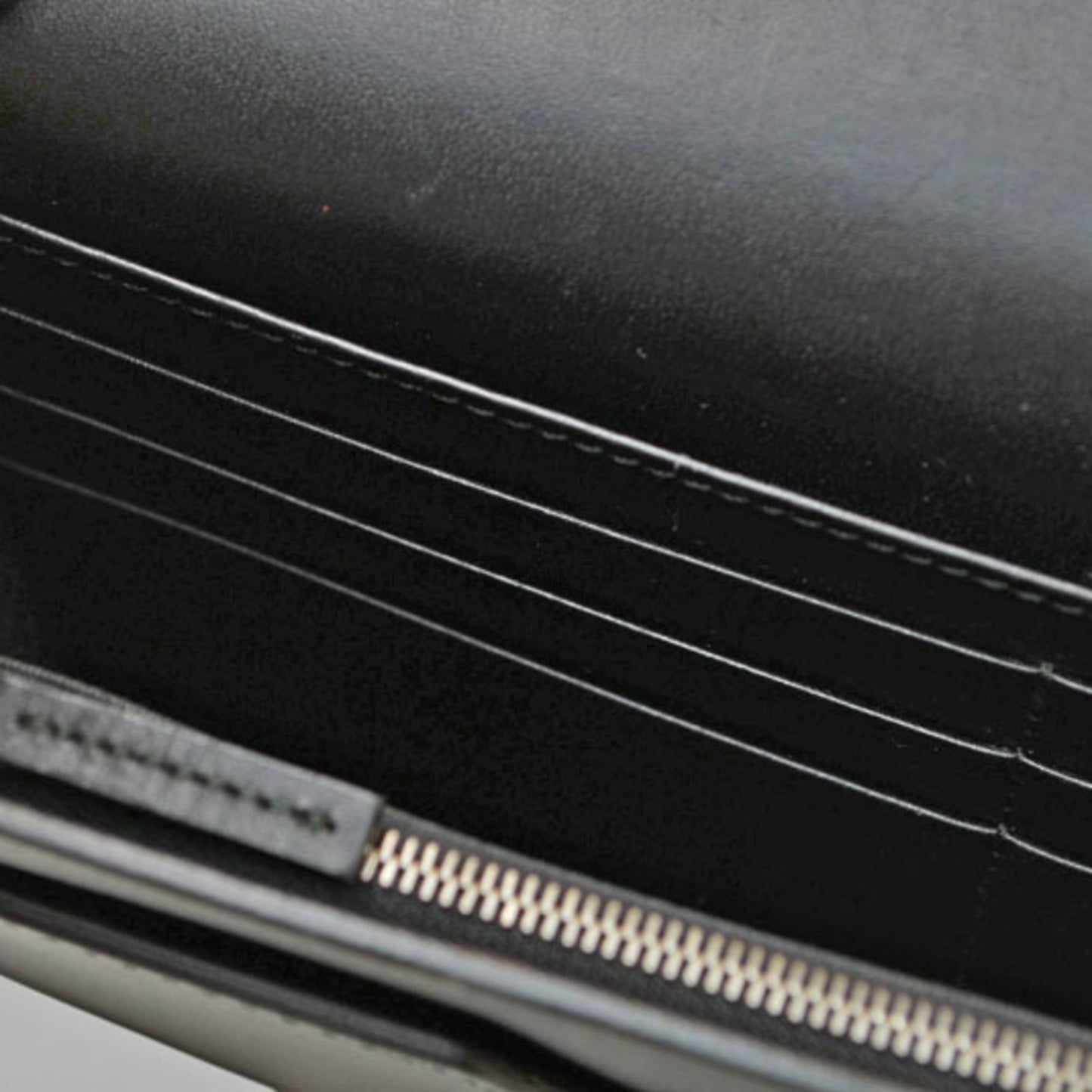 Gucci Black Leather Clutch Bag Shoulder Bag ( )