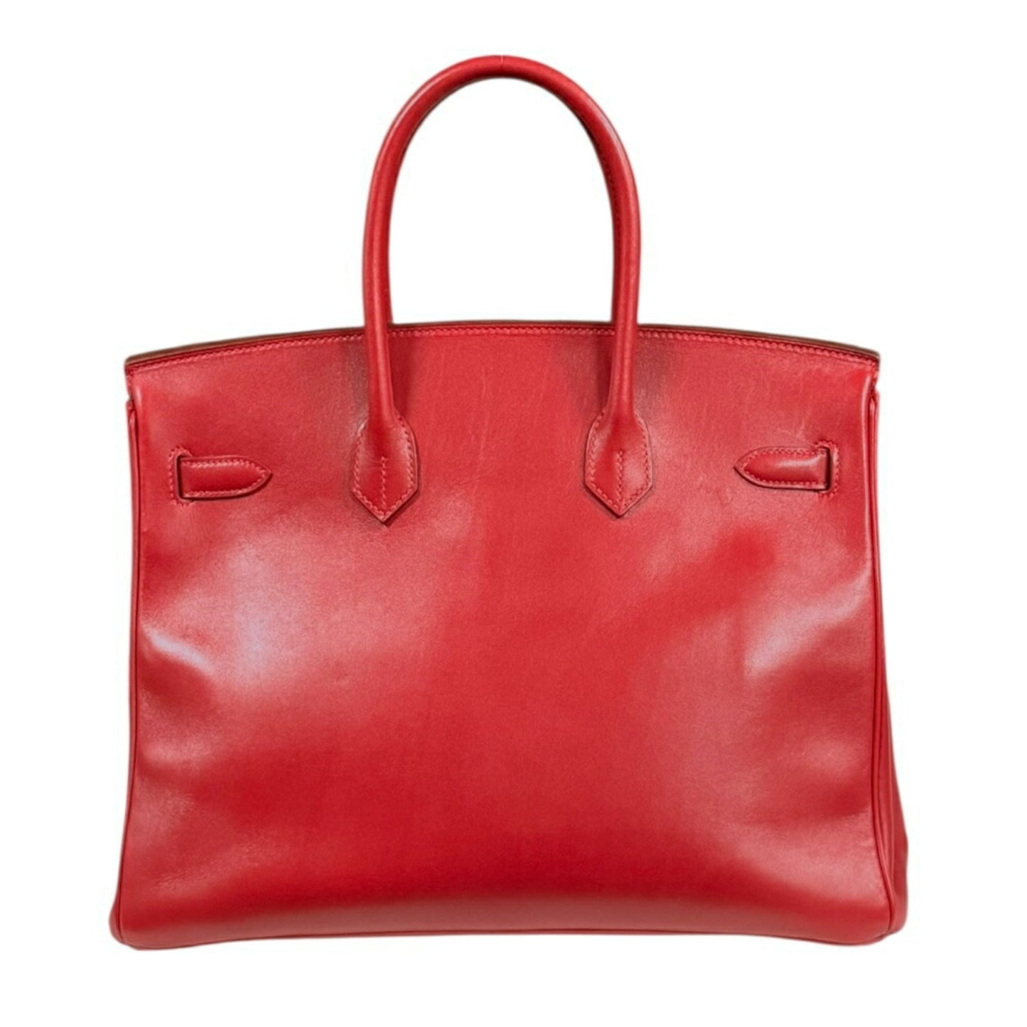 Hermes Red Color Swift Leather Handbag ( )