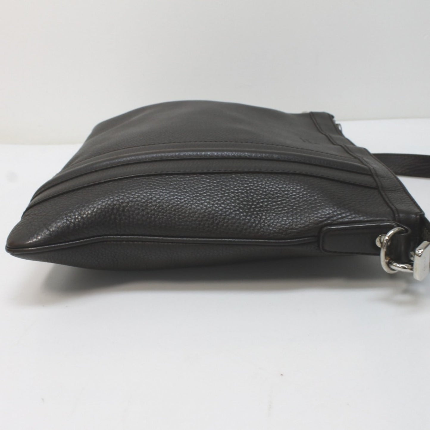 Gucci Dark Brown Leather Shoulder Bag ( )