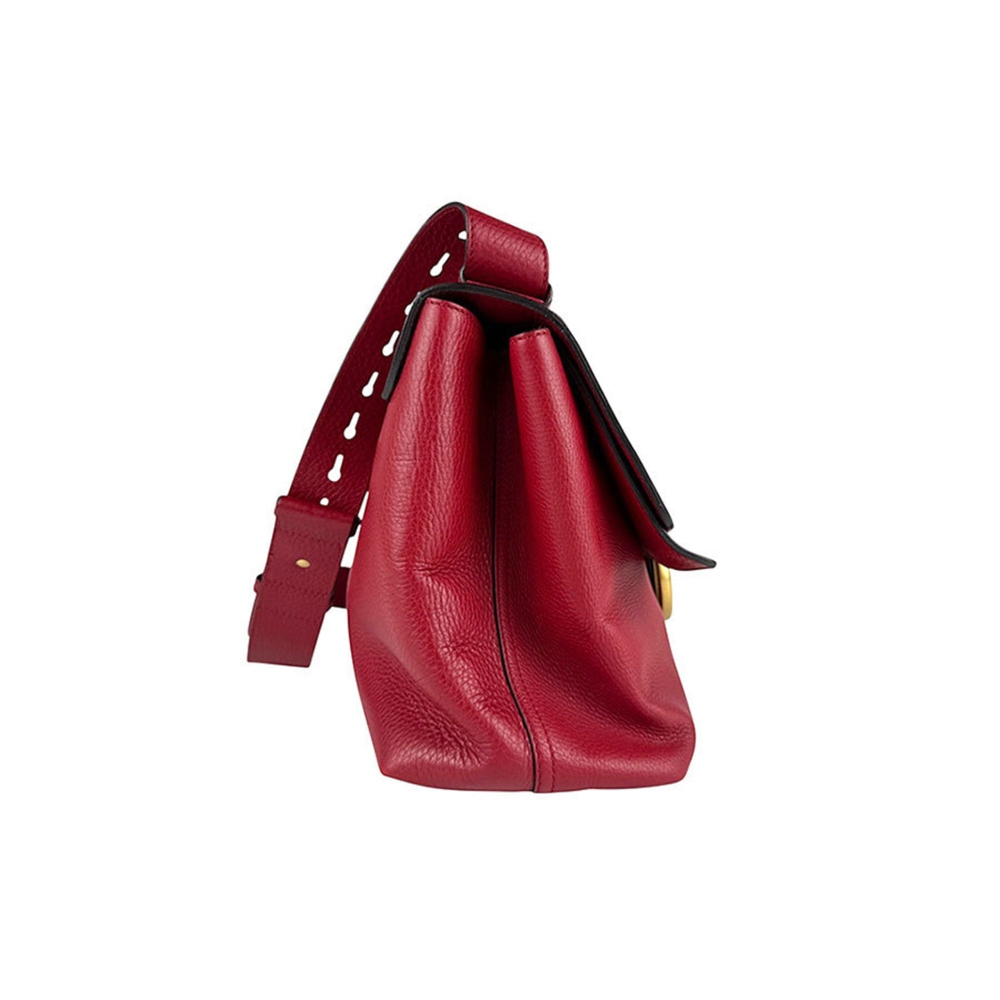 Gucci Red Color Leather Shoulder Bag ( )