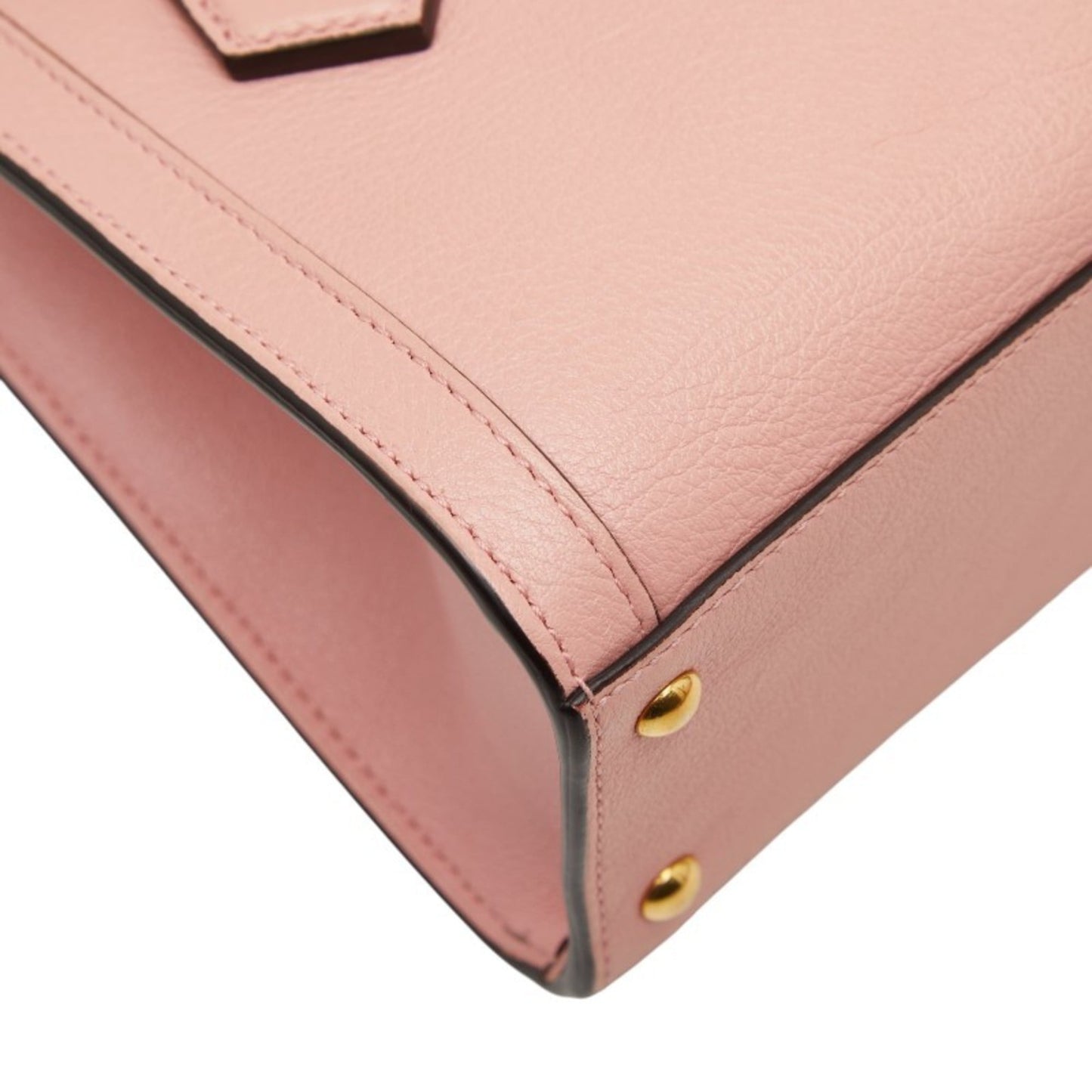Gucci Pink Leather Handbag Shoulder Bag ( )