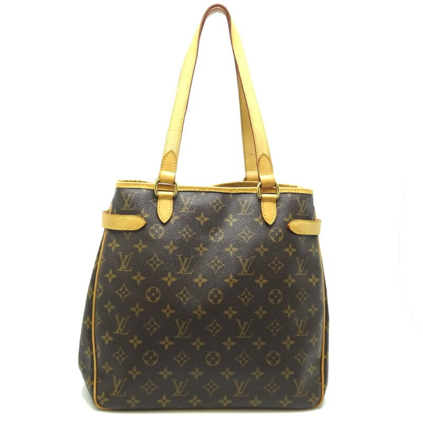 Louis Vuitton Batignolles Vertical Women's Shoulder Bag Monogram Brown