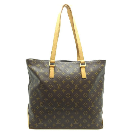 Louis Vuitton Cabas Mezzo Women's Tote Bag Monogram Brown