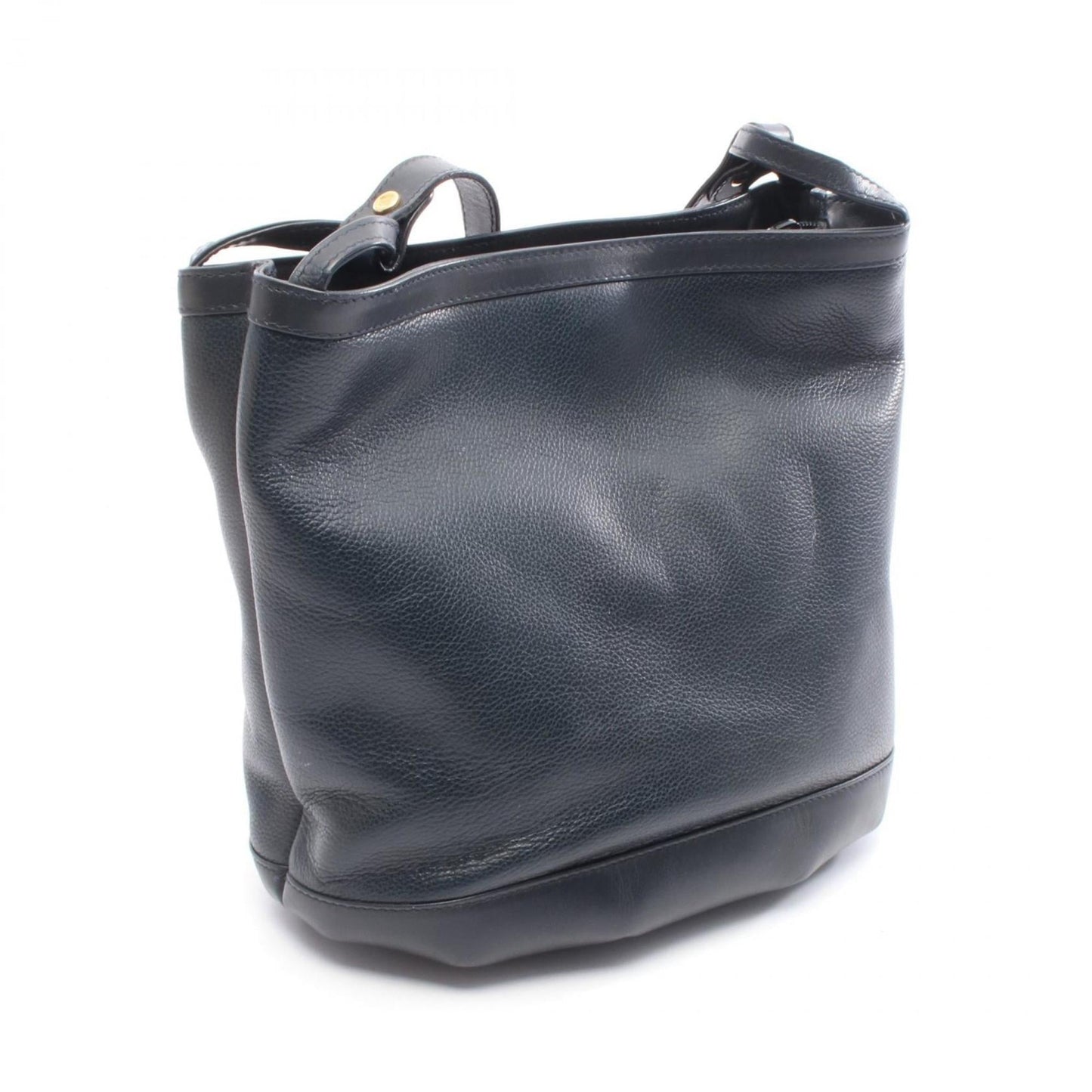 Gucci Navy Leather Shoulder Bag ( )