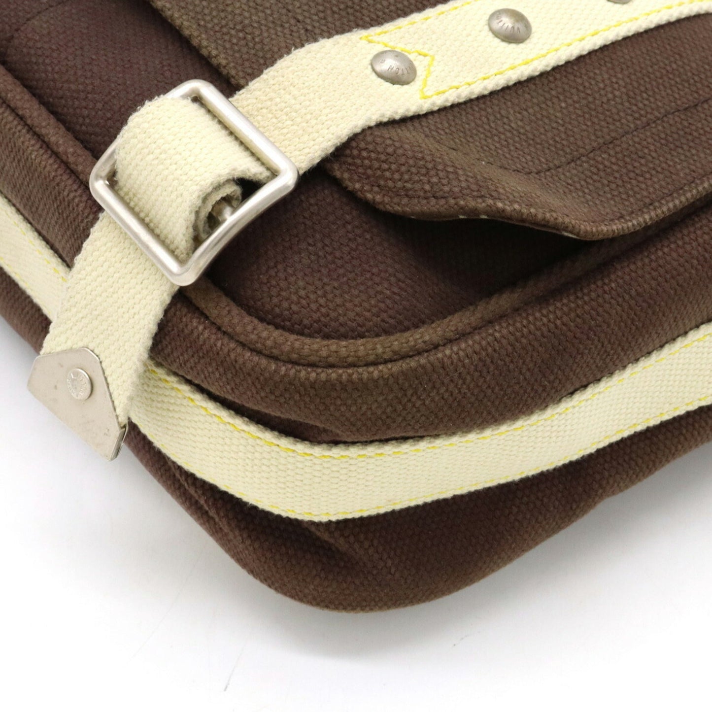 LOUIS VUITTON Antigua Line  Cup LV Busas PM Shoulder Bag Mocha Brown M80661