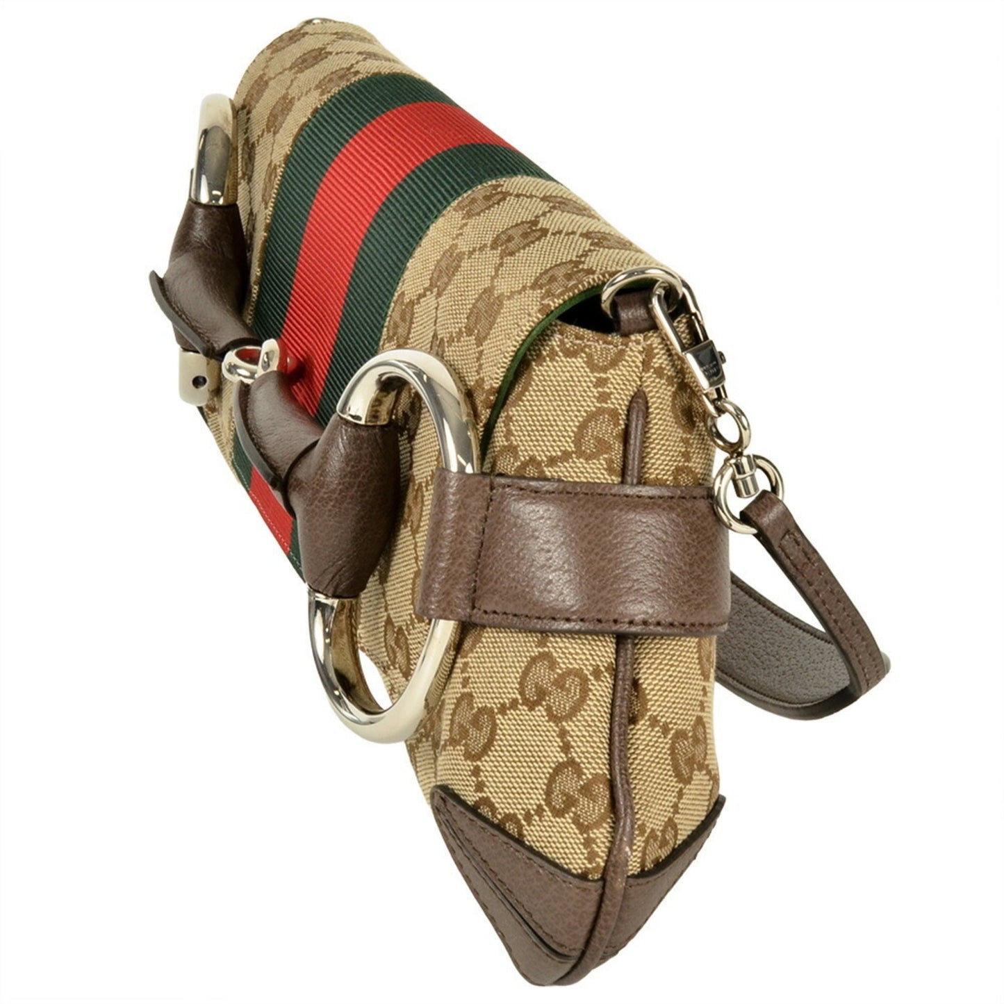 Gucci Beige Gg Canvas Handbag ( )