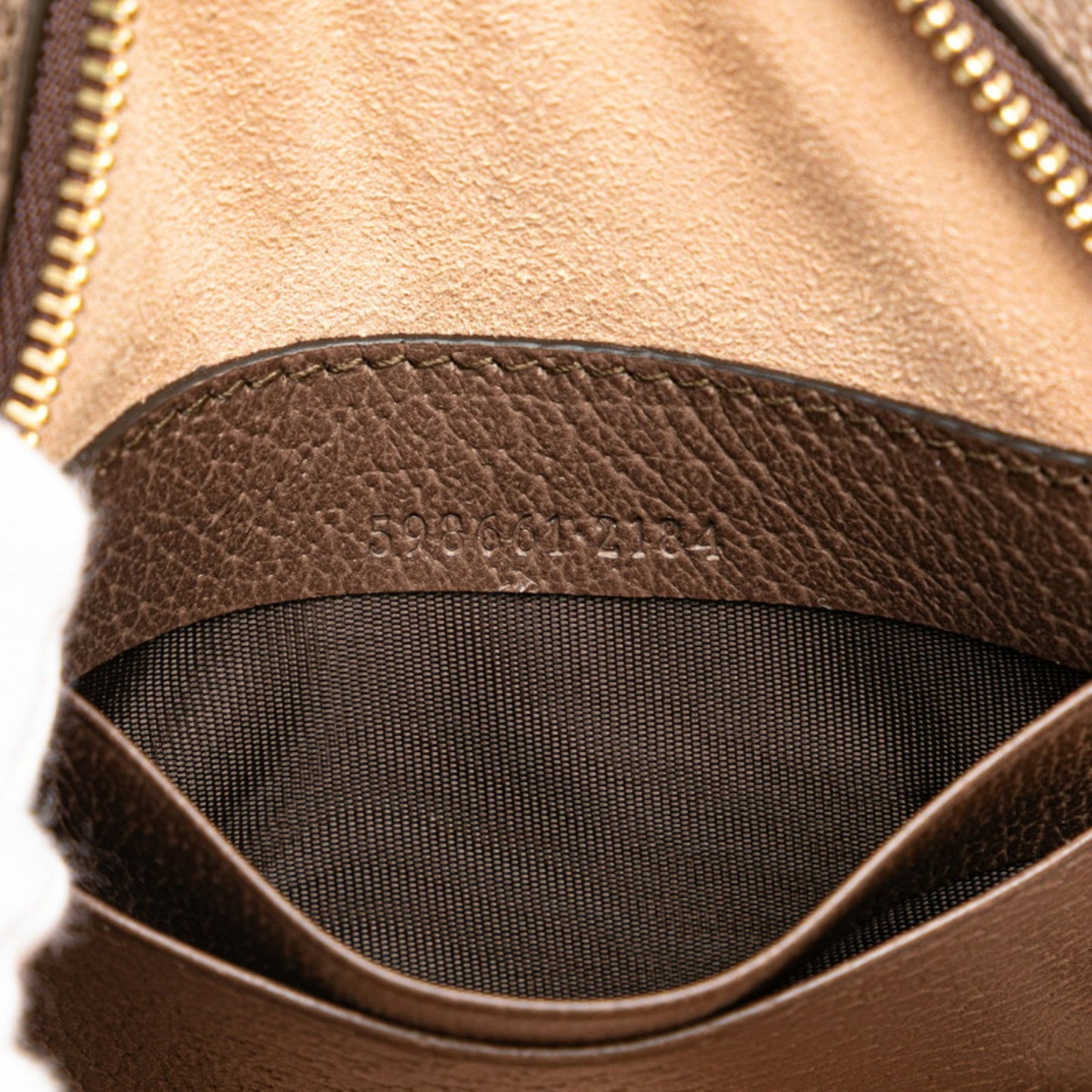 Gucci Beige Brown Pvc Leather Backpack ( )