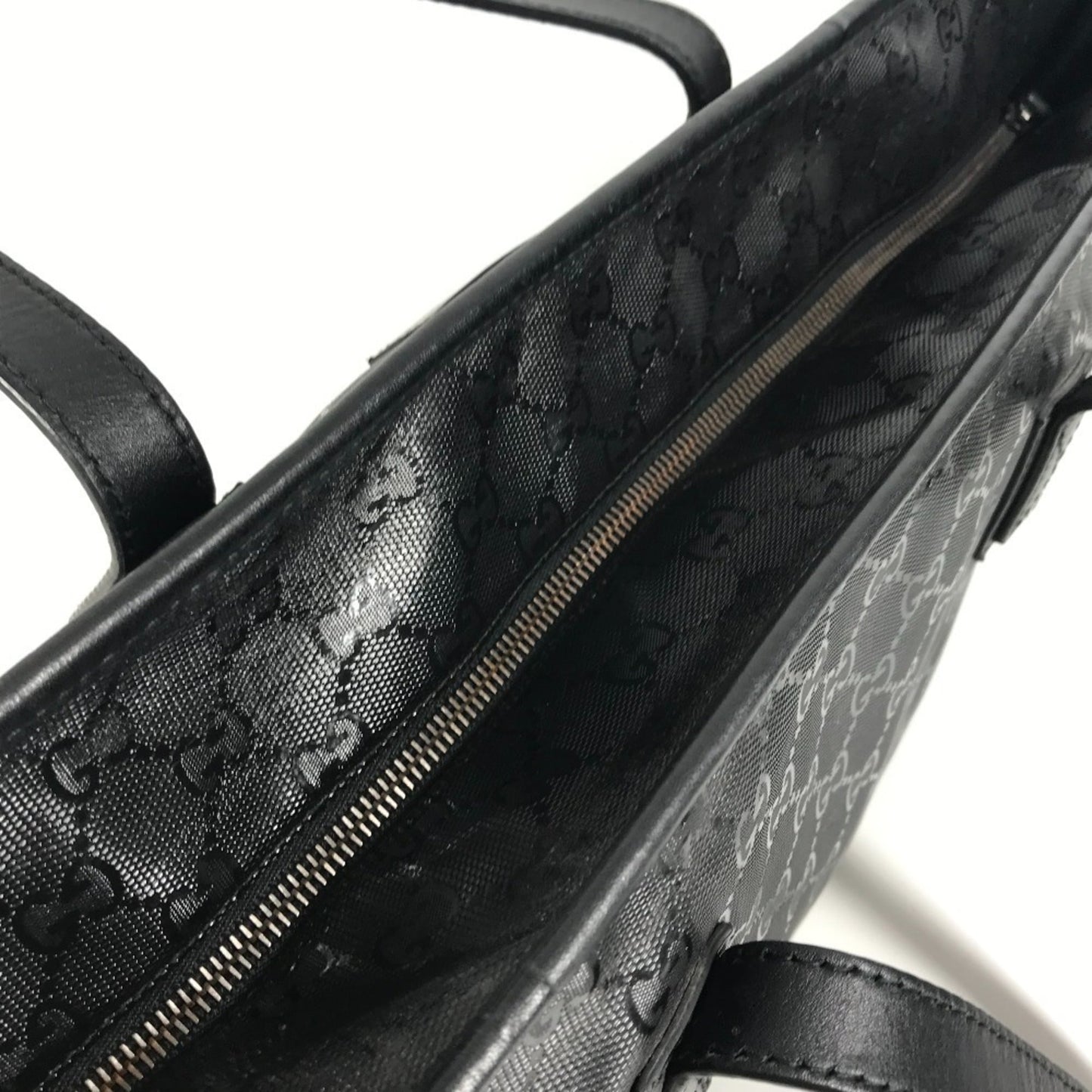 Gucci Gg ImprimÃ© Black Gg ImprimÃ© Shoulder Bag Tote Bag ( )