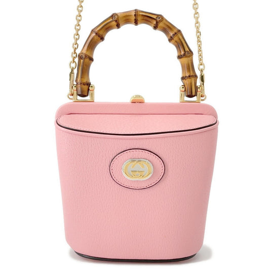 Gucci Pink Leather Handbag ( )