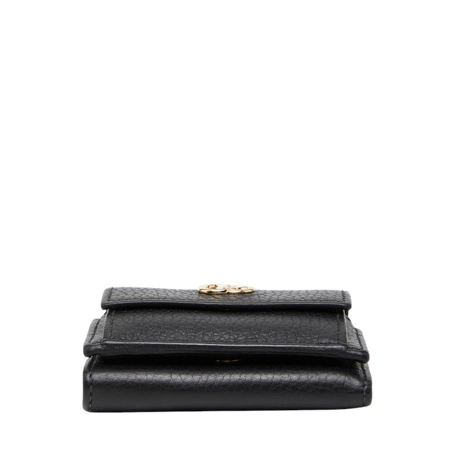 Gucci Black Leather Wallet (Tri-Fold) ( )