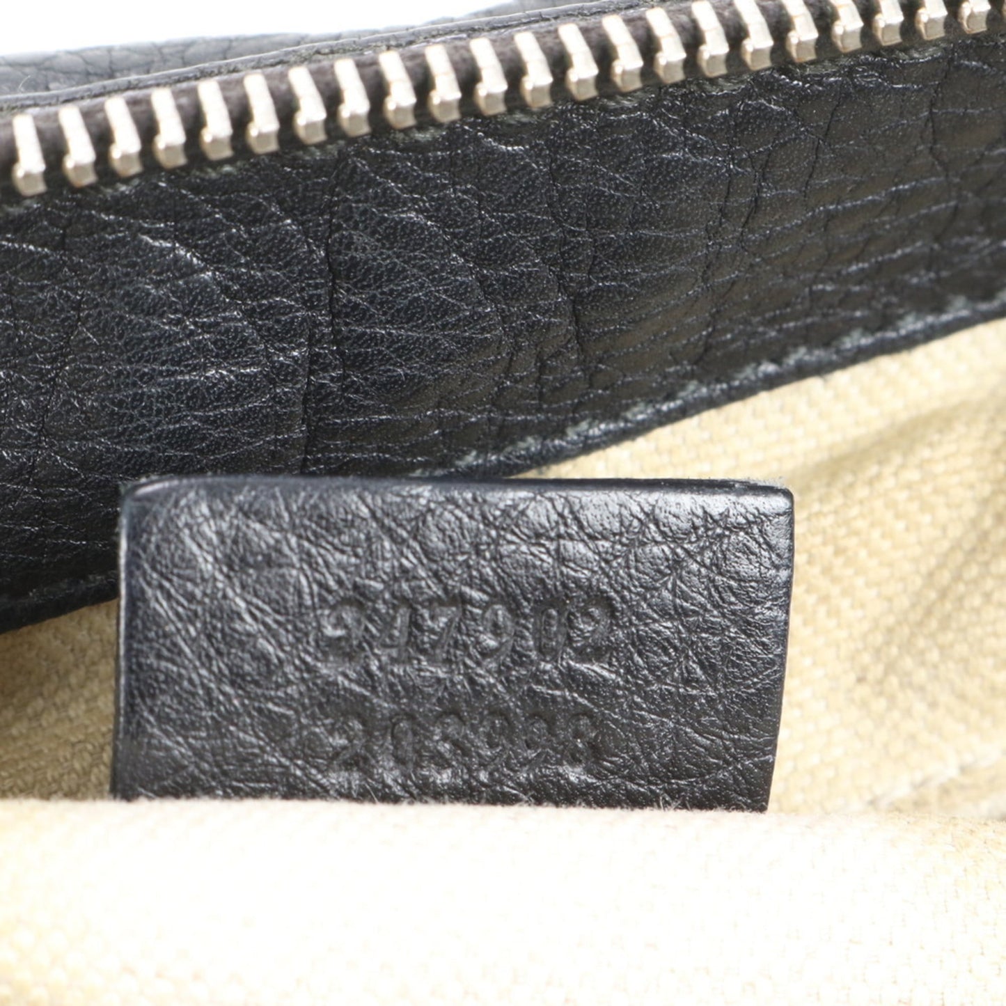 Gucci Black Leather Shoulder Bag ( )