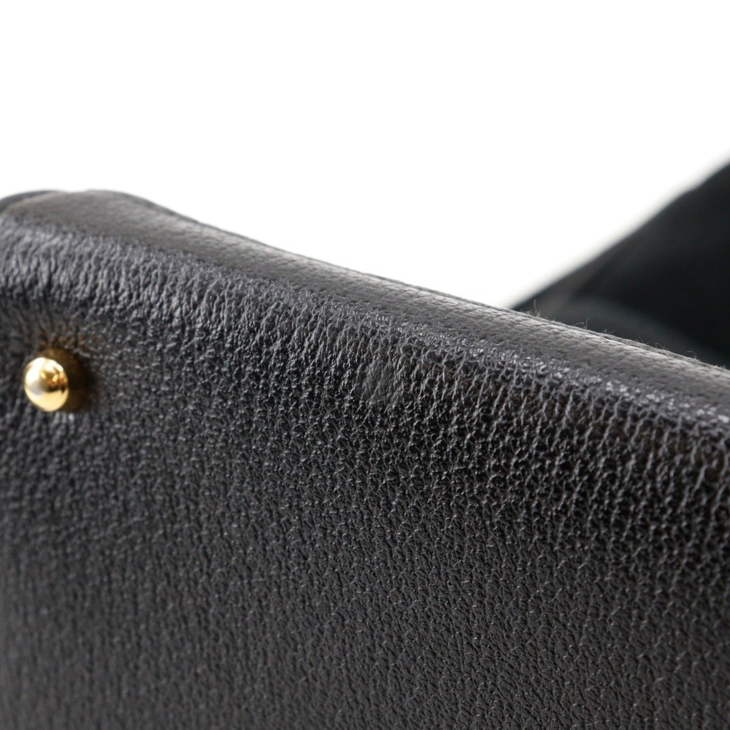 Gucci Black Suede Tote Bag ( )