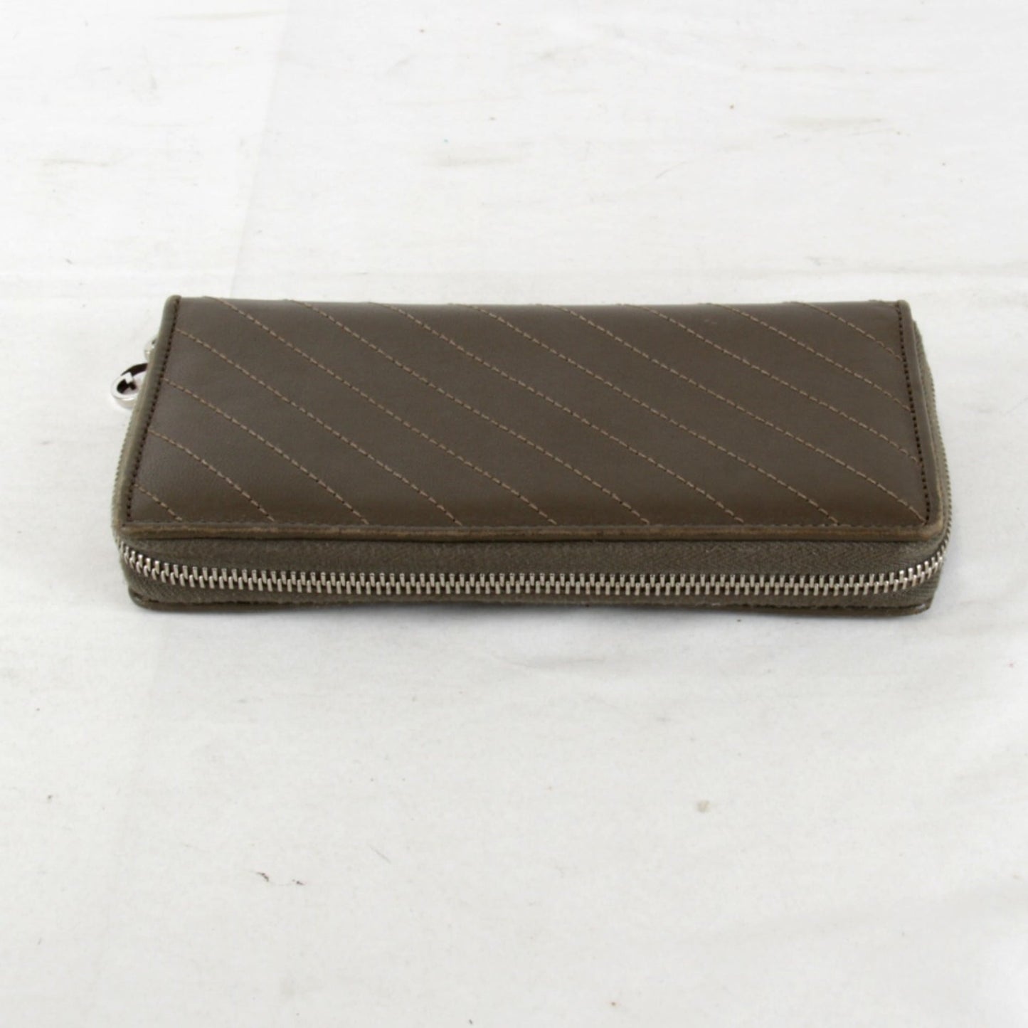 Gucci Brown Leather Long Wallet (Bi-Fold) ( )