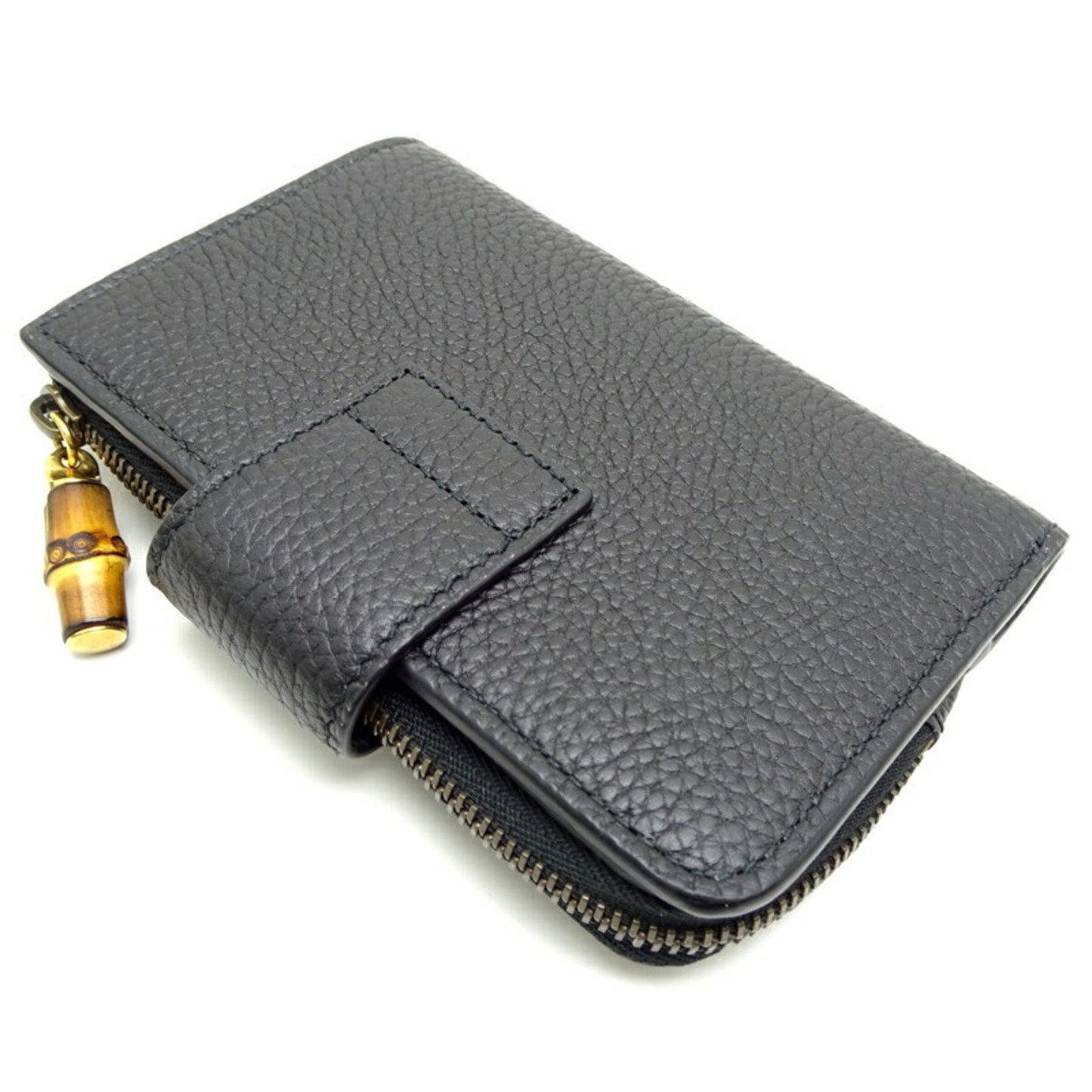 Gucci Black Leather Wallet (Bi-Fold) ( )