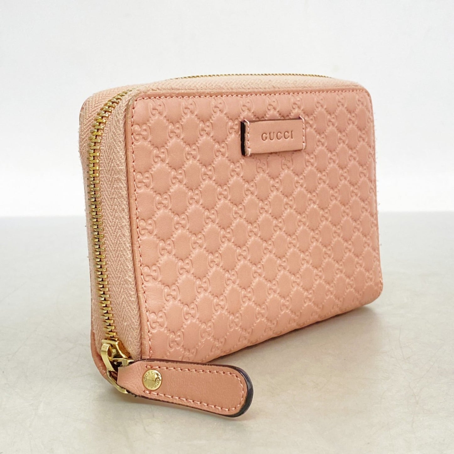 Gucci Pink Leather Wallet (Bi-Fold) ( )
