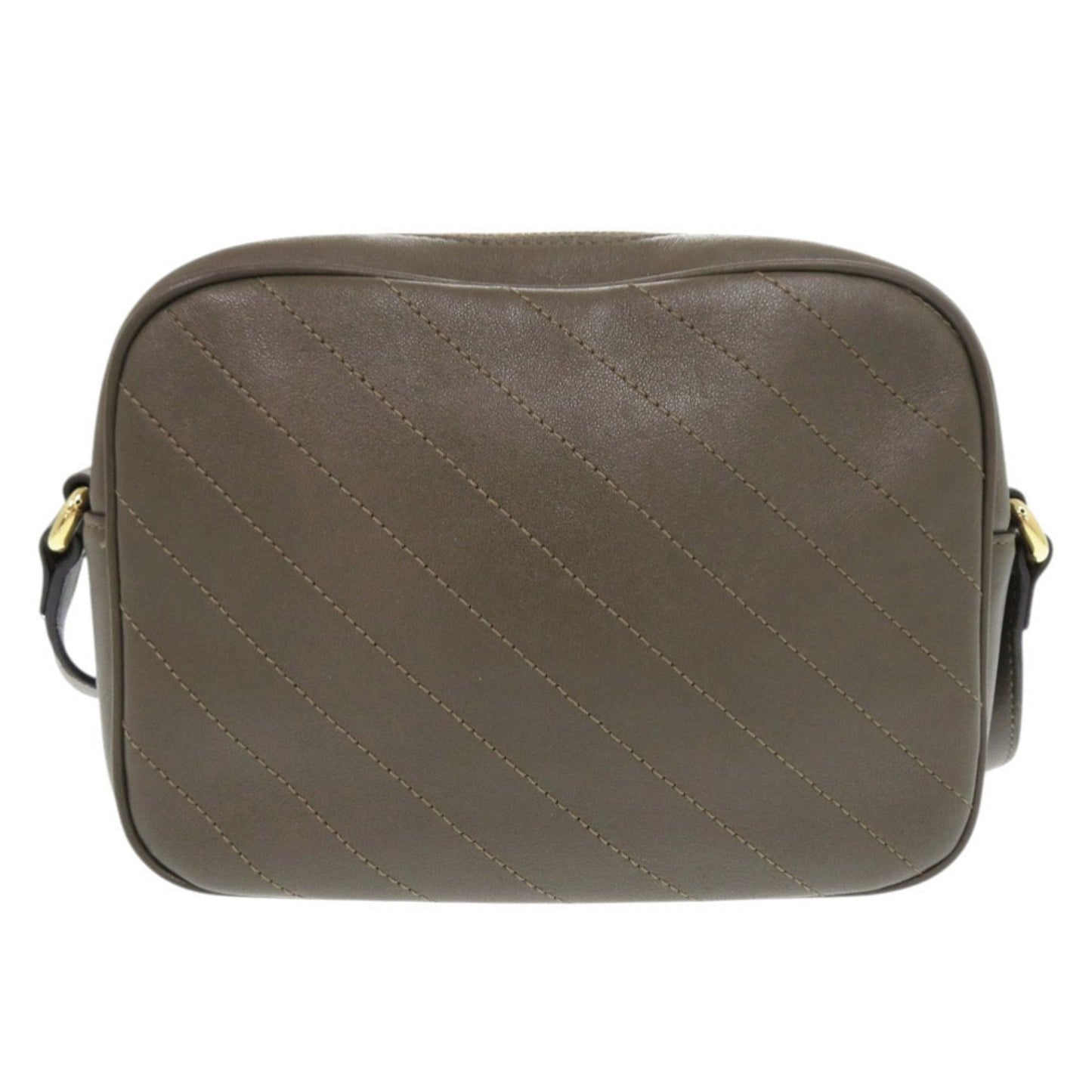 Gucci Brown Leather Shoulder Bag ( )