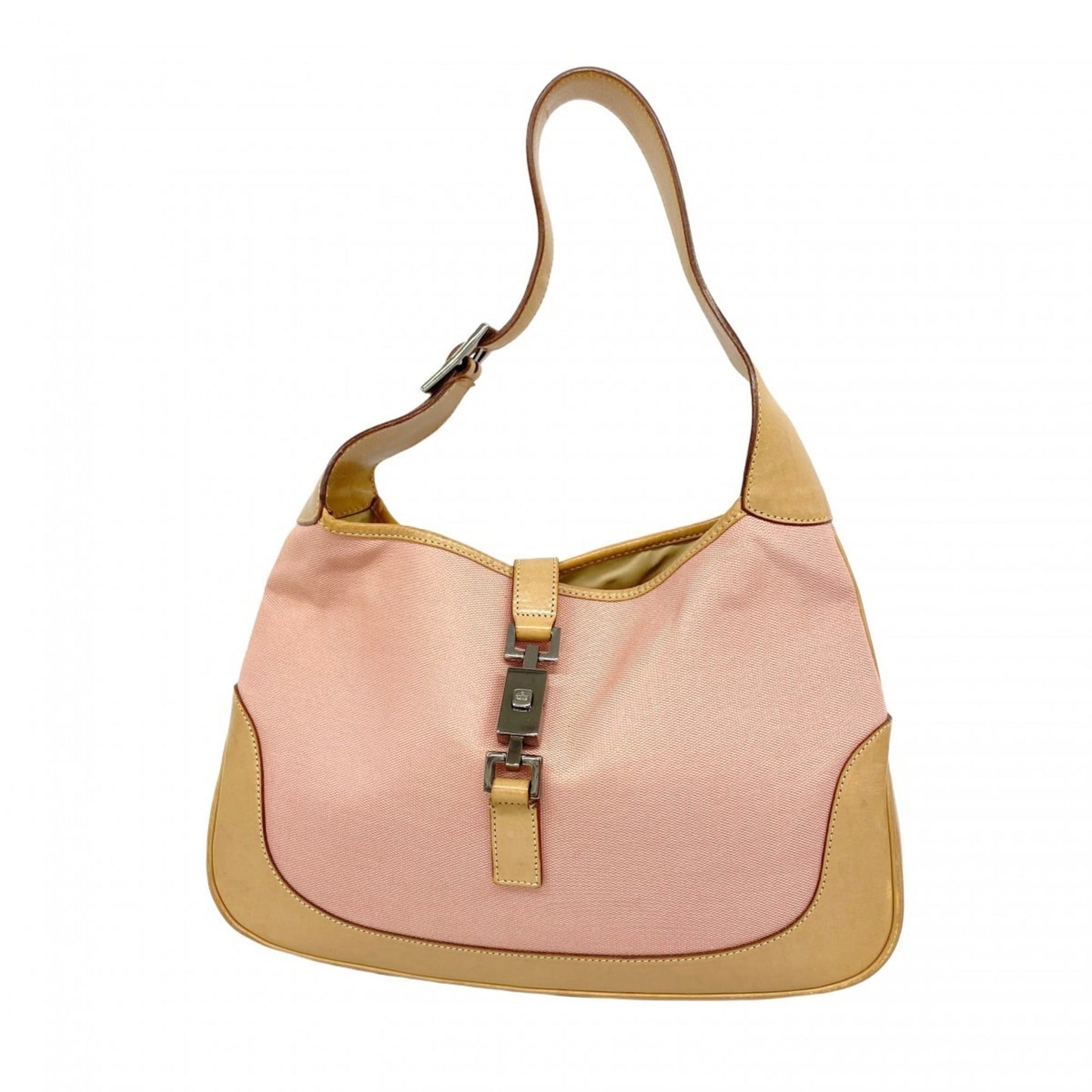 Gucci Pink Canvas Handbag ( )