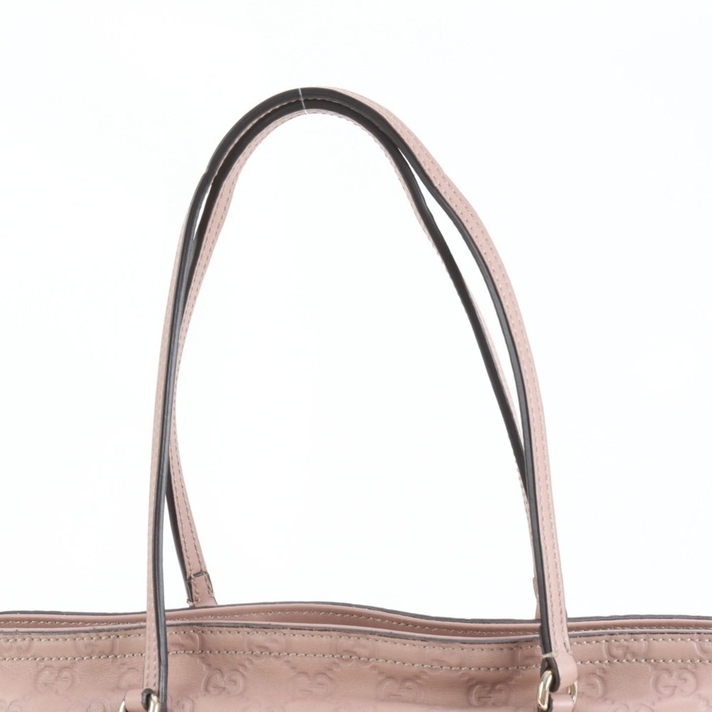 Gucci Pink Leather Tote Bag ( )