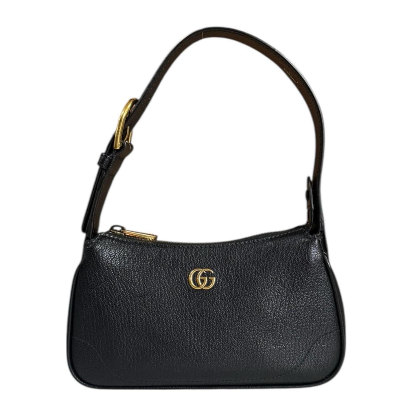 Gucci Black Leather Handbag ( )