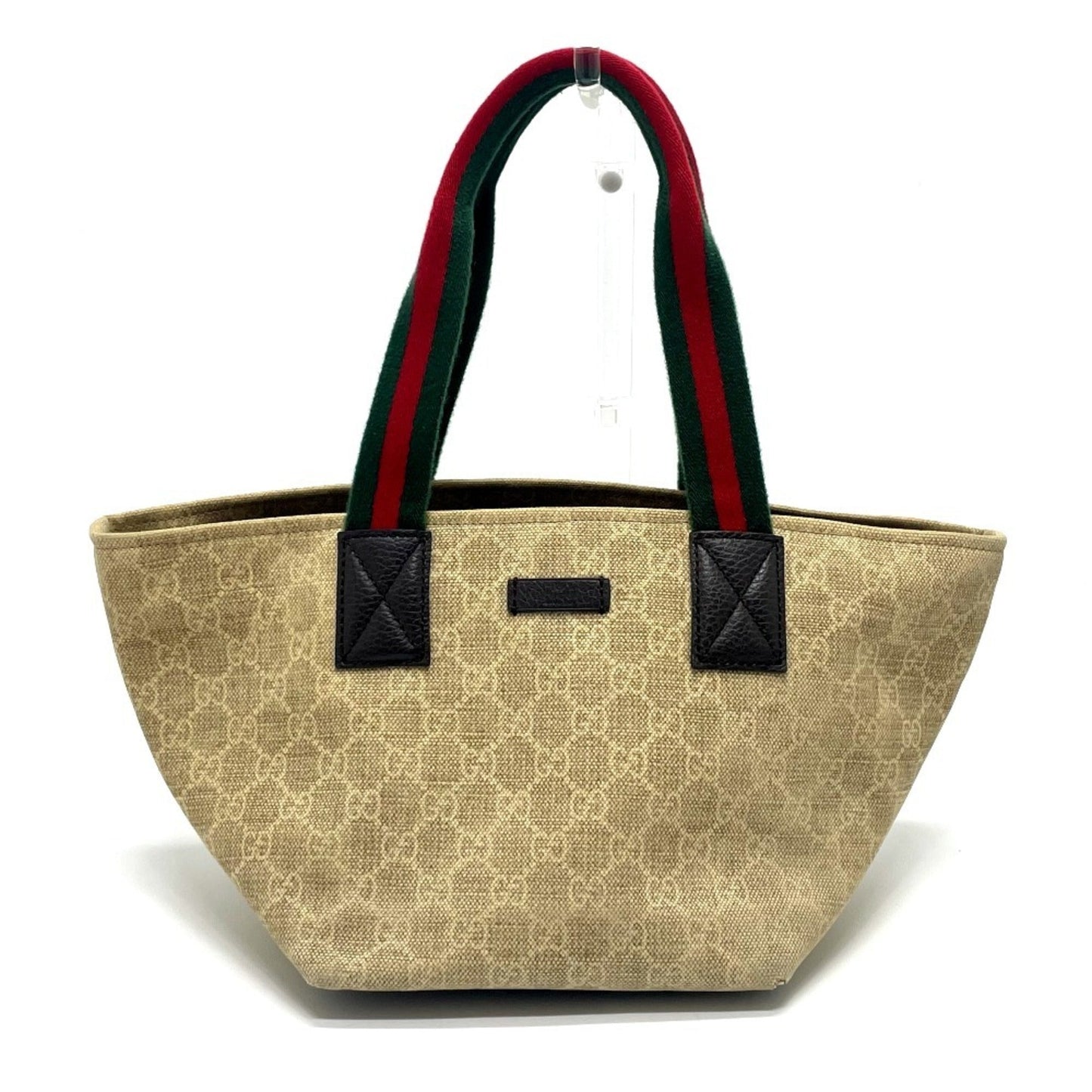 Gucci Beige Gg Canvas Tote Bag ( )