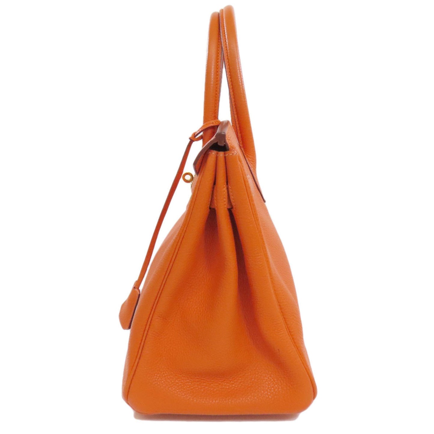 Hermes Orange Togo Leather Handbag ( )