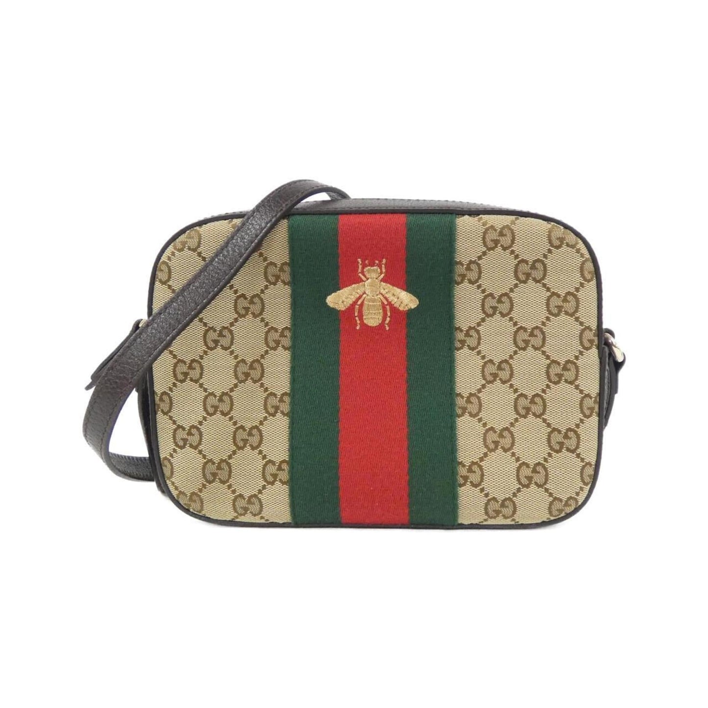 Gucci Canvas Shoulder Bag