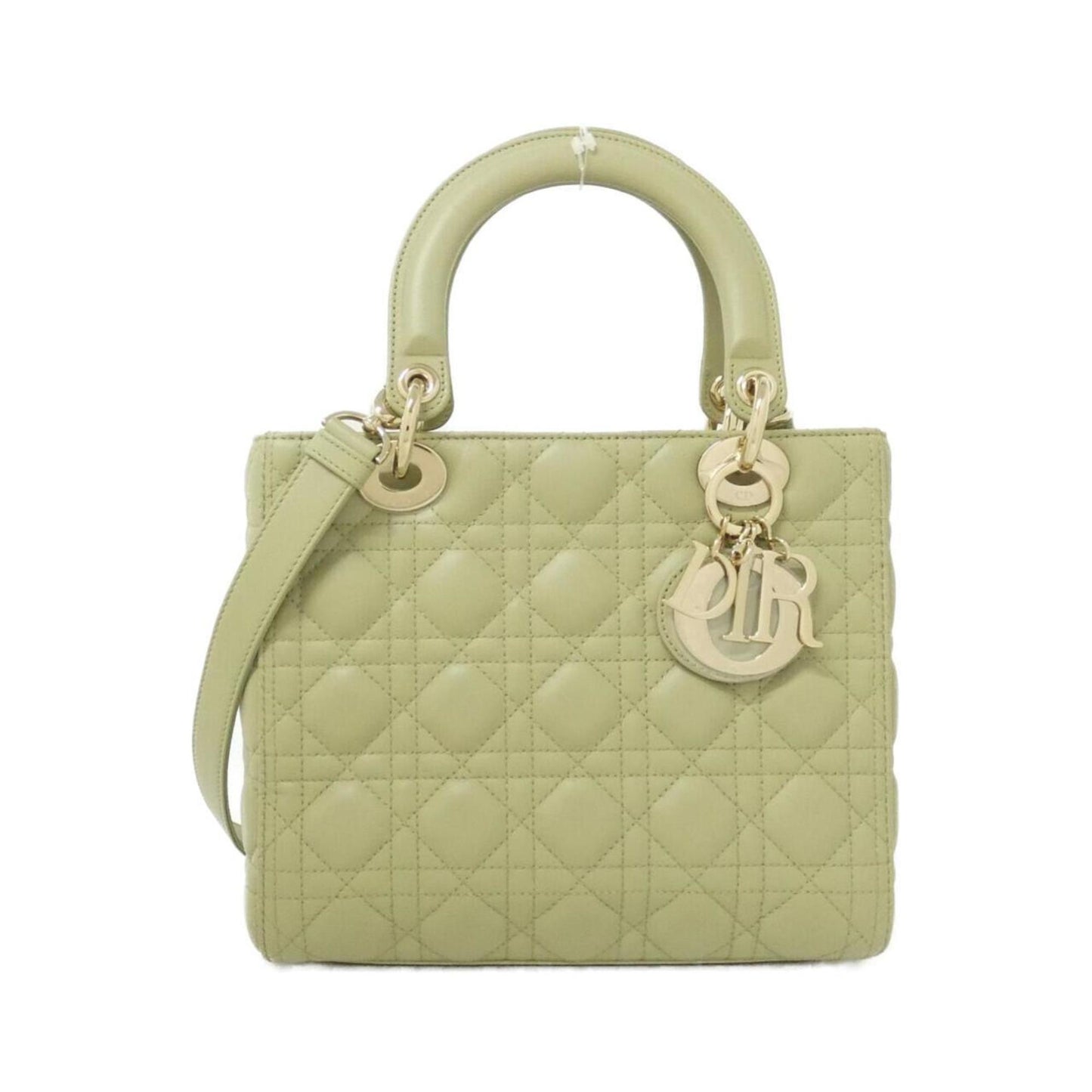 Christian Dior Green Leather Handbag ()