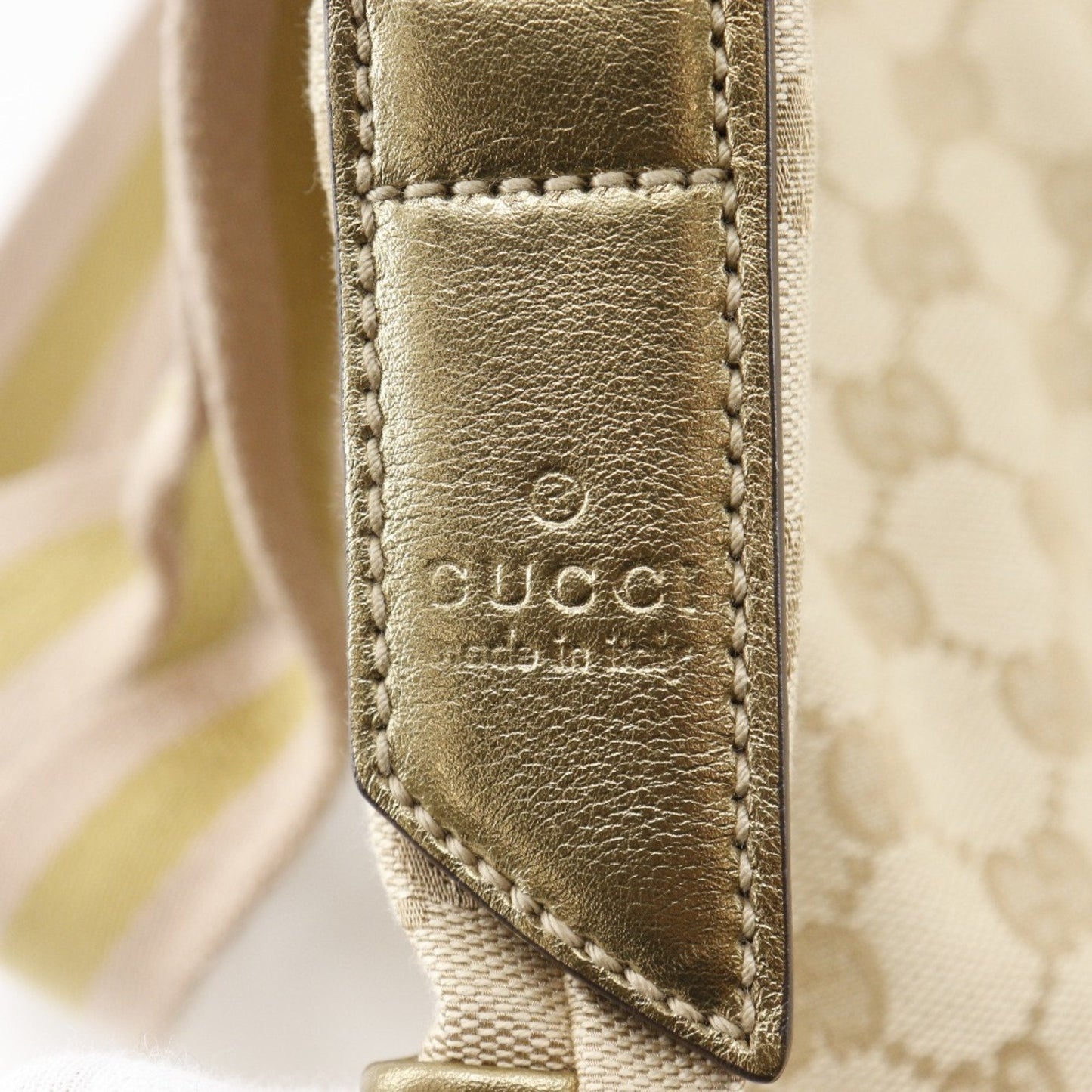 Gucci Gg Canvas Beige Gg Canvas Shoulder Bag ( )