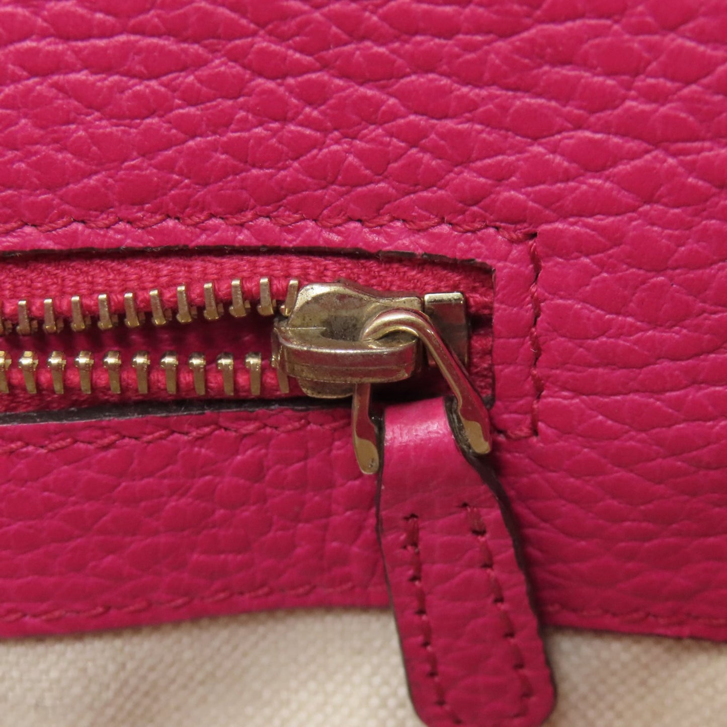 Gucci Pink Leather Tote Bag ( )
