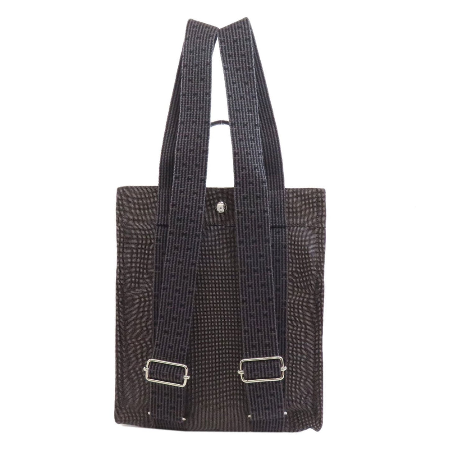 Hermes Her Line Gray Canvas Backpack ( )