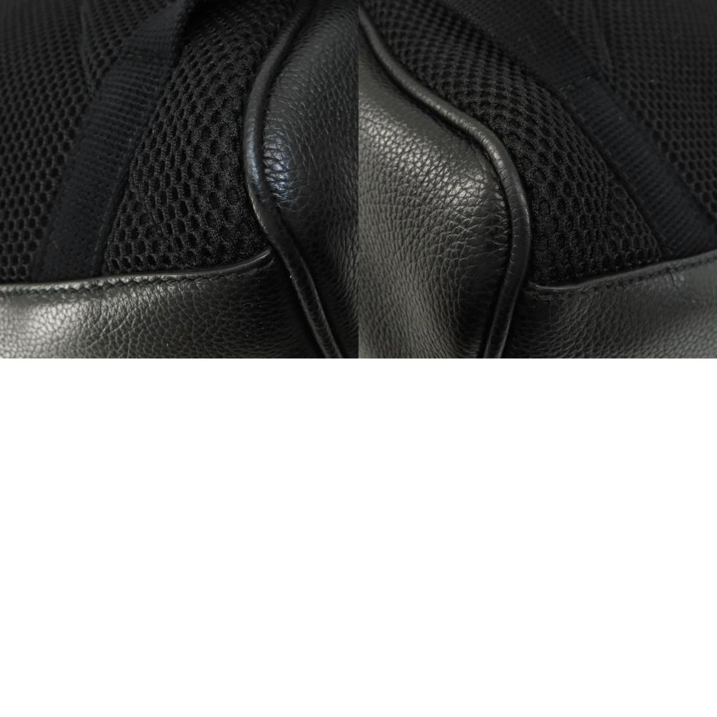 Gucci Black Leather Backpack ( )