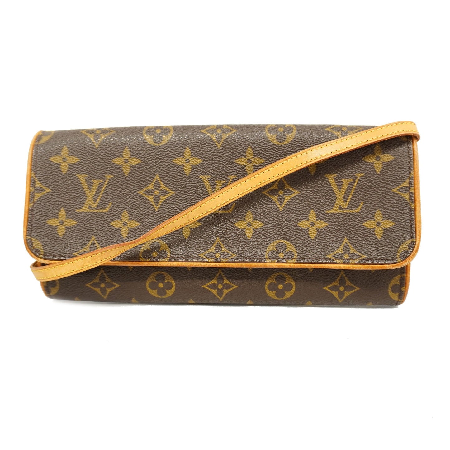 LOUIS VUITTON Auth  Monogram Pochette Twin GM M51852