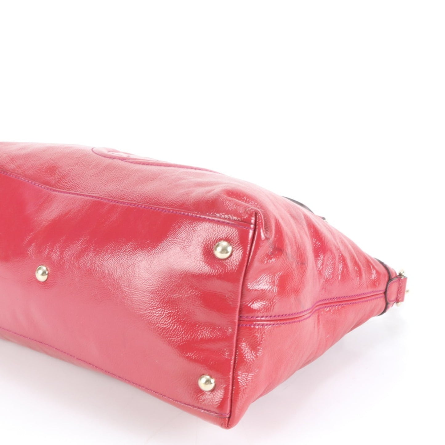 Gucci Pink Red Color Leather Shoulder Bag ( )