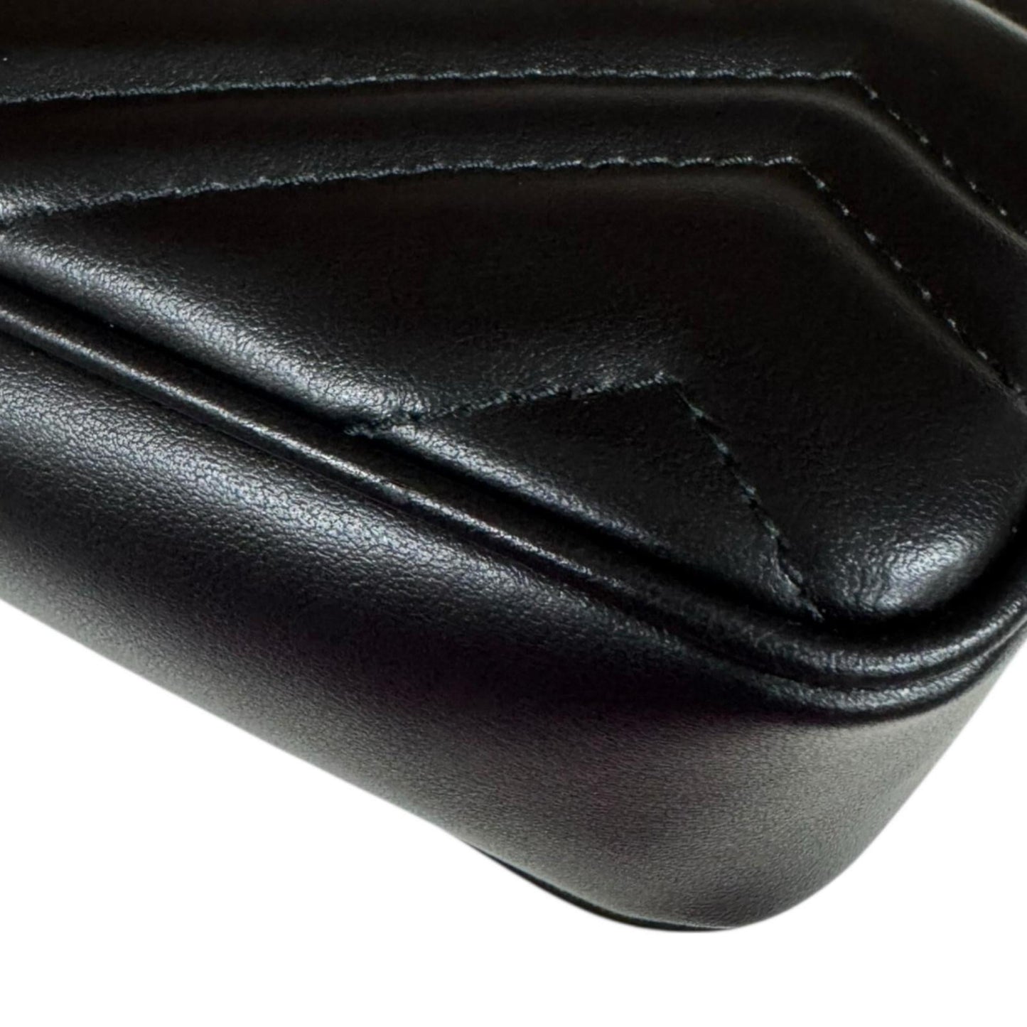 Gucci Gg Marmont Black Leather Shoulder Bag ( )
