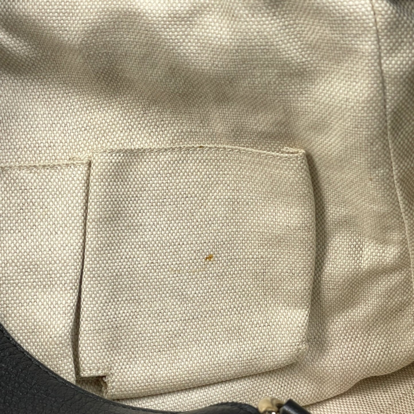 Gucci Black Leather Tote Bag ( )