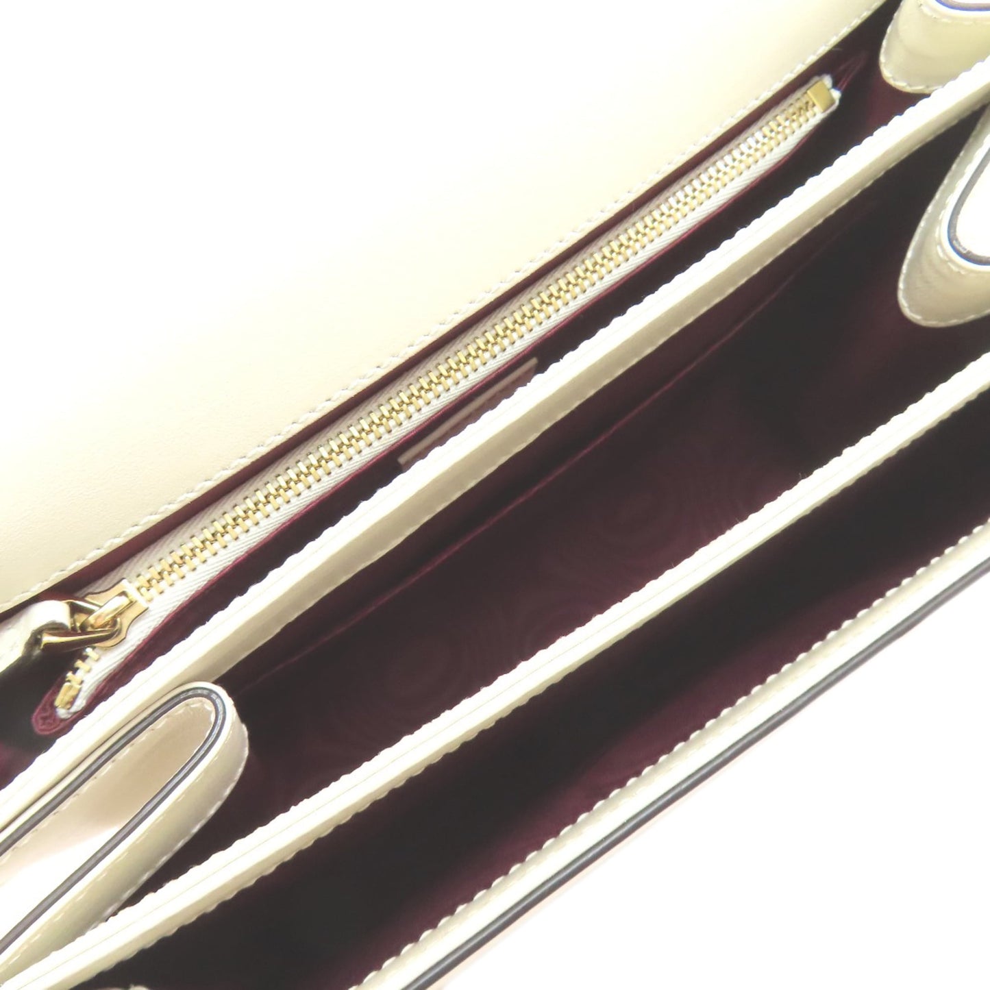 Gucci White Leather Shoulder Bag ( )