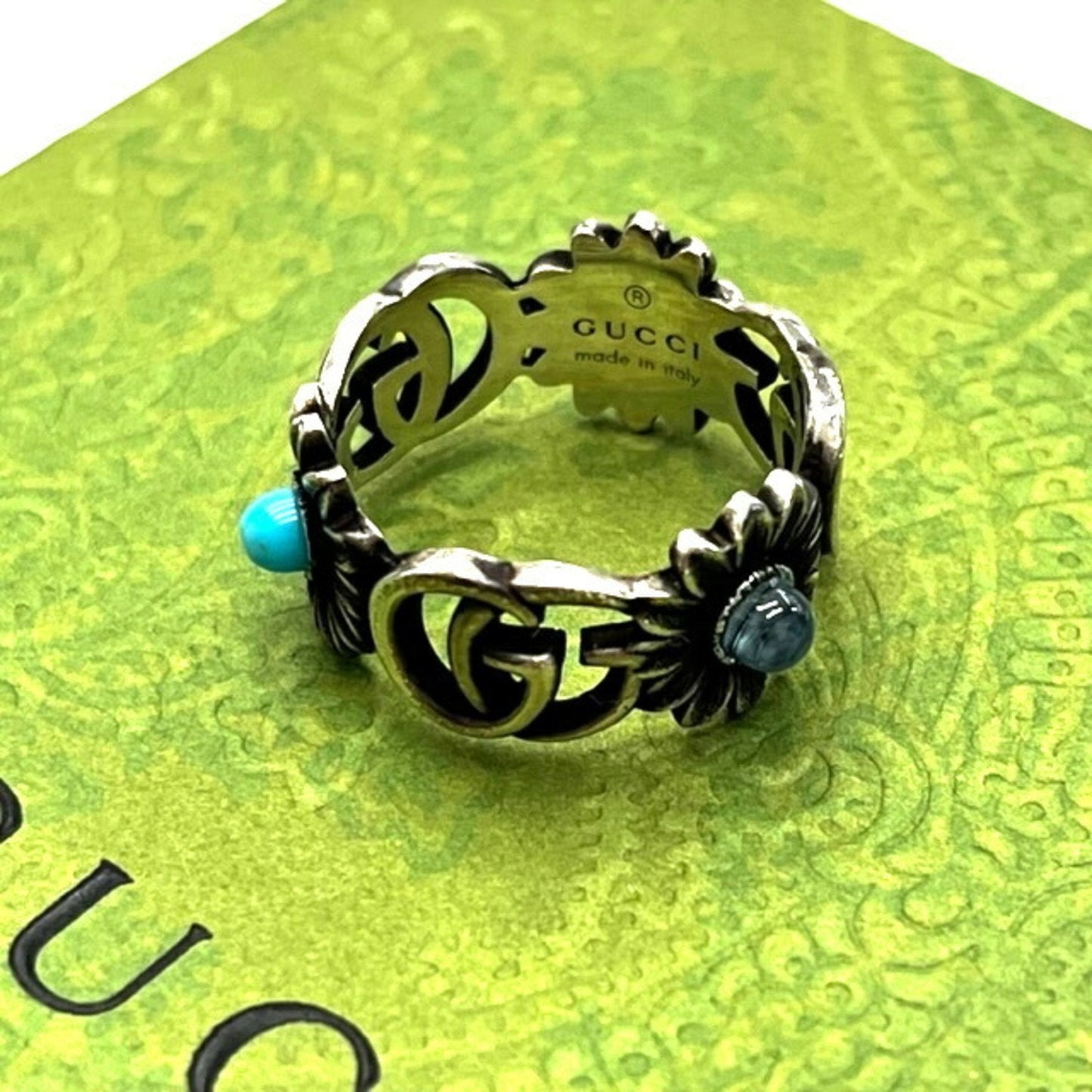 Gucci Silver Silver Band Ring ( )